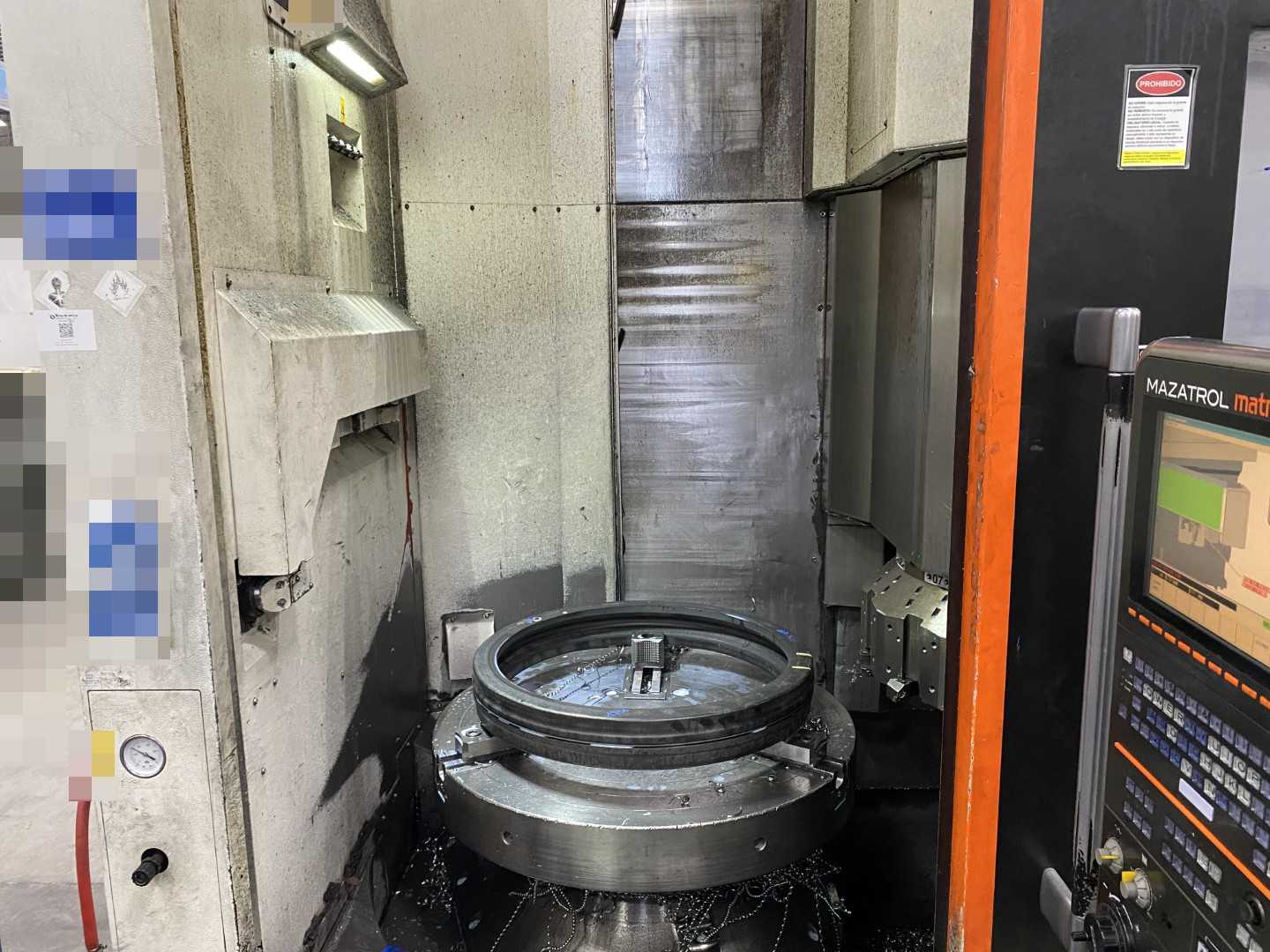 Mazak Megaturn Nexus 900 CNC Vertical Turning Center Mazatrol Matrix Nexus, 23,803 Hours, 2013, 36" Chuck, 39.37" Swing, 36.22" Turn Dia, 31.50" Turn Height, 12-Station Turret