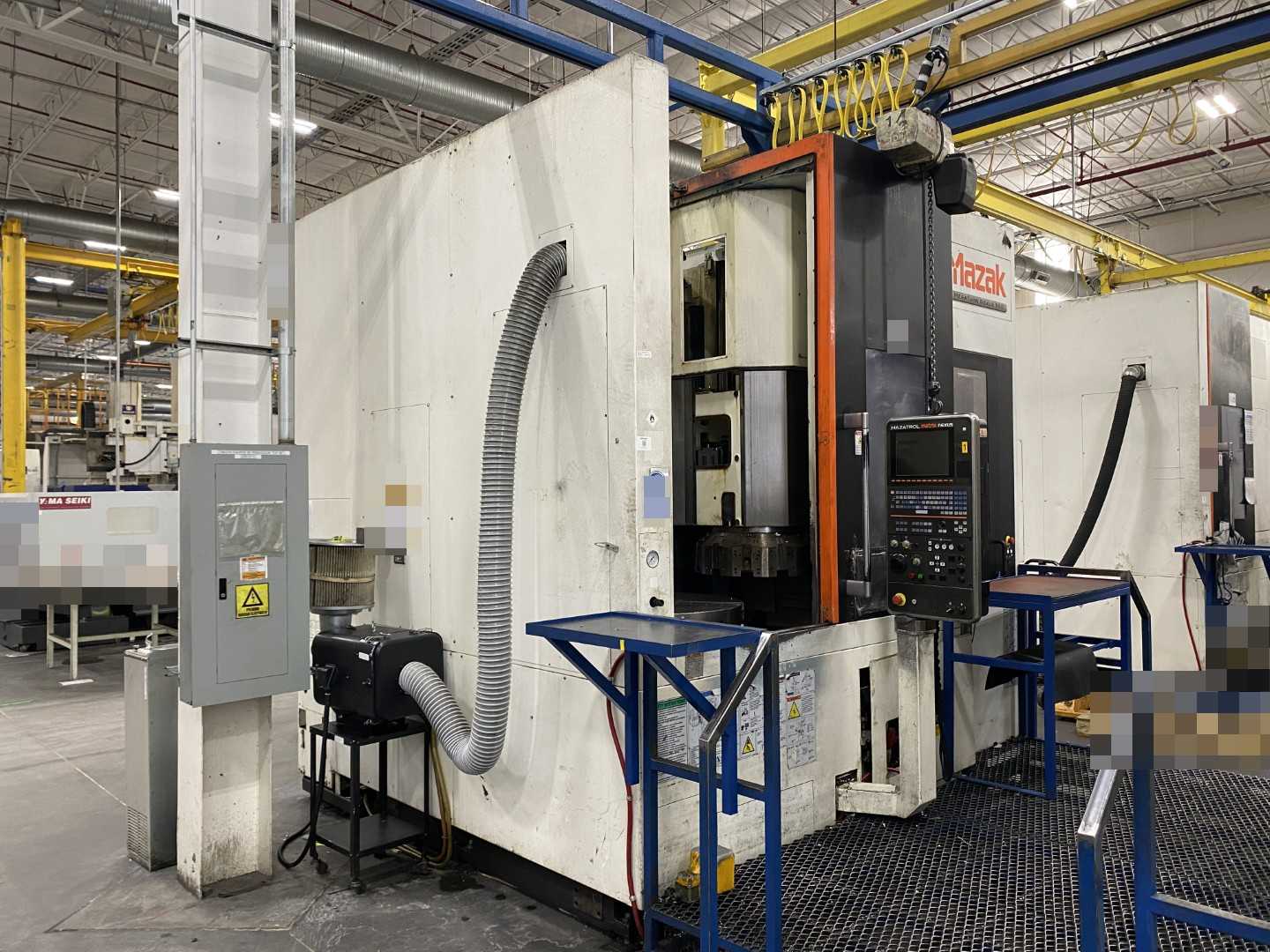 Mazak Megaturn Nexus 900 CNC Vertical Turning Center Mazatrol Matrix Nexus, 18,567 Hours, 2013, 36" Chuck, 39.37" Swing, 36.22" Turn Dia, 31.50" Turn Height, 12-Station Turret