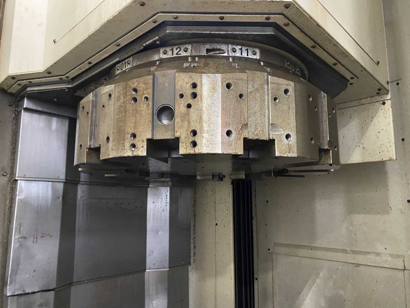 Mazak Megaturn Nexus 900 CNC Vertical Turning Center Mazatrol Matrix Nexus, 2013, 36" Chuck, 39.37" Swing, 36.22" Turn Dia, 31.50" Turn Height, 12-Station Turret