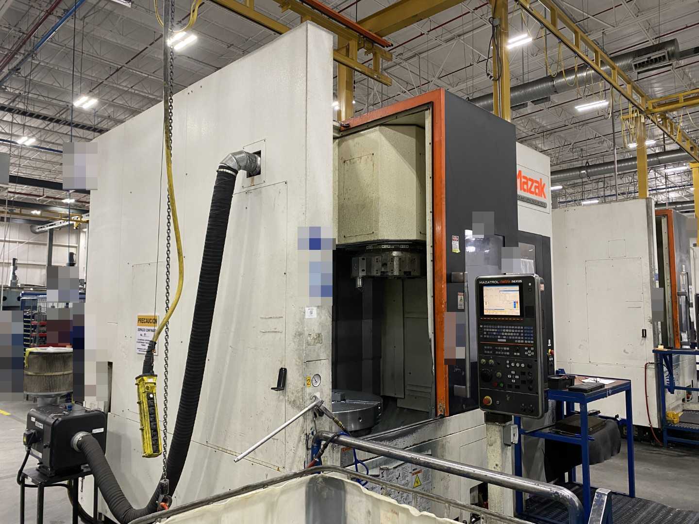 Mazak Megaturn Nexus 900 CNC Vertical Turning Center Mazatrol Matrix Nexus, 18,621 Hours, 2013, 36" Chuck, 39.37" Swing, 36.22" Turn Dia, 31.50" Turn Height, 12-Station Turret