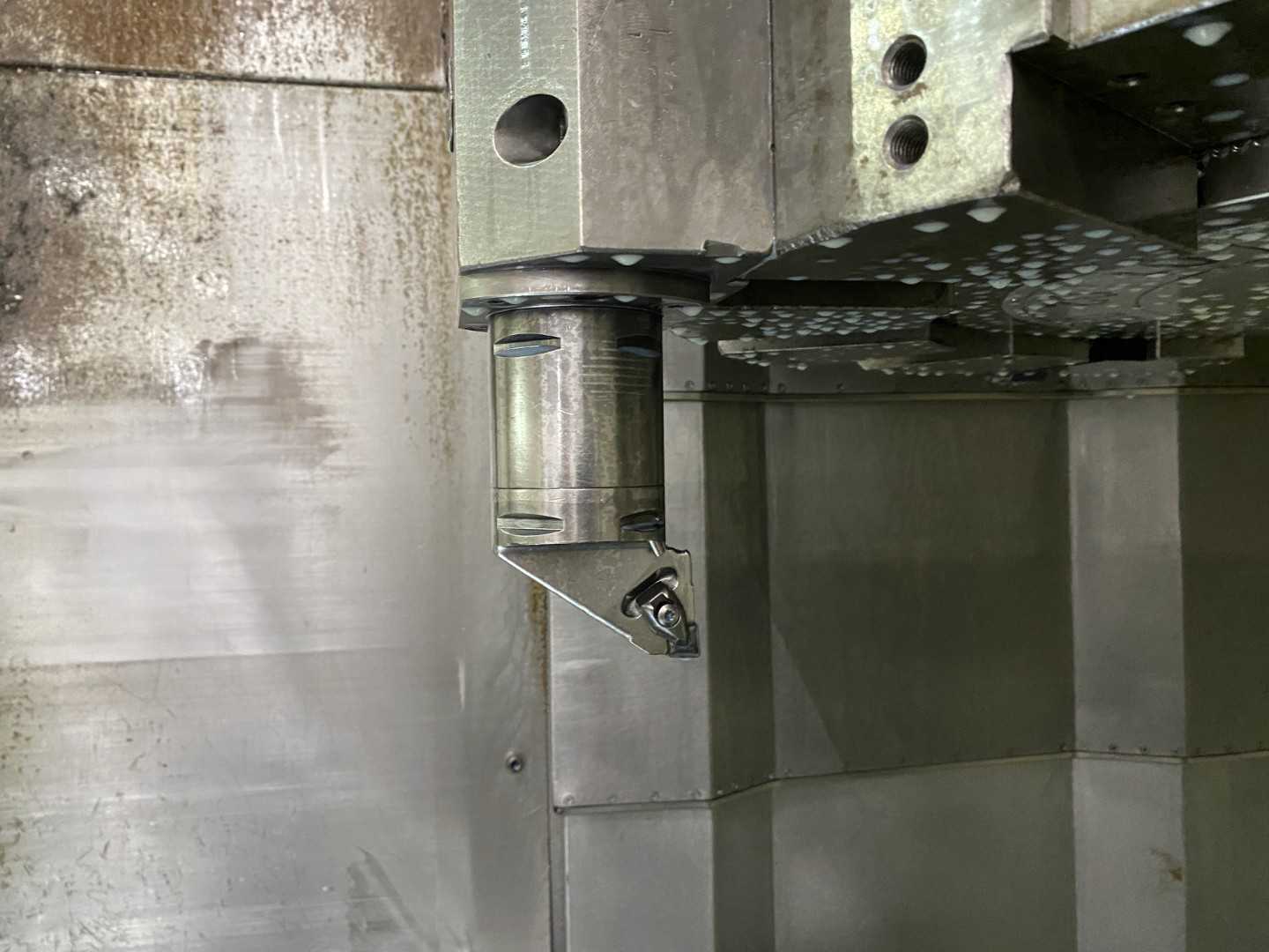 Mazak Megaturn Nexus 900 CNC Vertical Turning Center Mazatrol Matrix Nexus, 18,621 Hours, 2013, 36" Chuck, 39.37" Swing, 36.22" Turn Dia, 31.50" Turn Height, 12-Station Turret