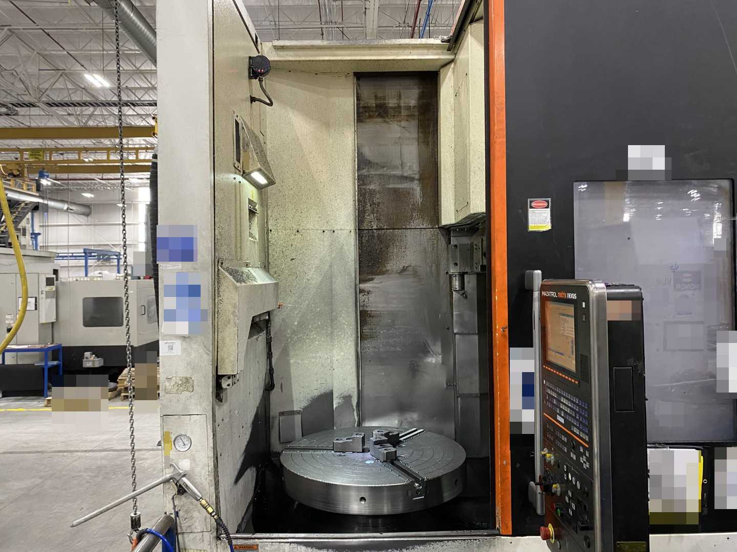 Mazak Megaturn Nexus 900 CNC Vertical Turning Center Mazatrol Matrix Nexus, 18,621 Hours, 2013, 36" Chuck, 39.37" Swing, 36.22" Turn Dia, 31.50" Turn Height, 12-Station Turret