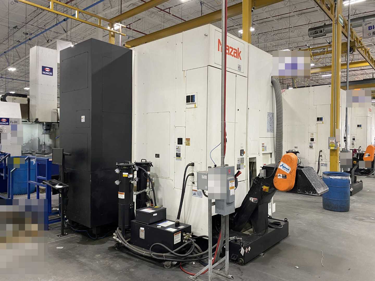 Mazak Megaturn Nexus 900 CNC Vertical Turning Center Mazatrol Matrix Nexus, 10,975 Hours, 2013, 36" Chuck, 39.37" Swing, 36.22" Turn Dia, 31.50" Turn Height, 12-Station Turret