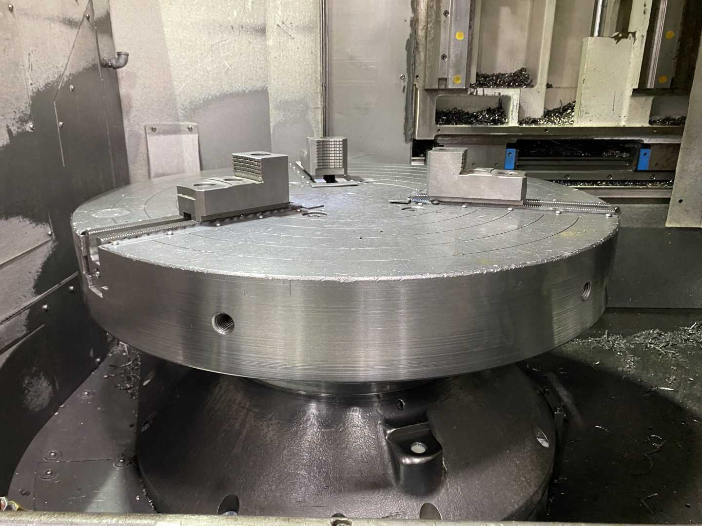 Mazak Megaturn Nexus 900 CNC Vertical Turning Center Mazatrol Matrix Nexus, 10,975 Hours, 2013, 36" Chuck, 39.37" Swing, 36.22" Turn Dia, 31.50" Turn Height, 12-Station Turret