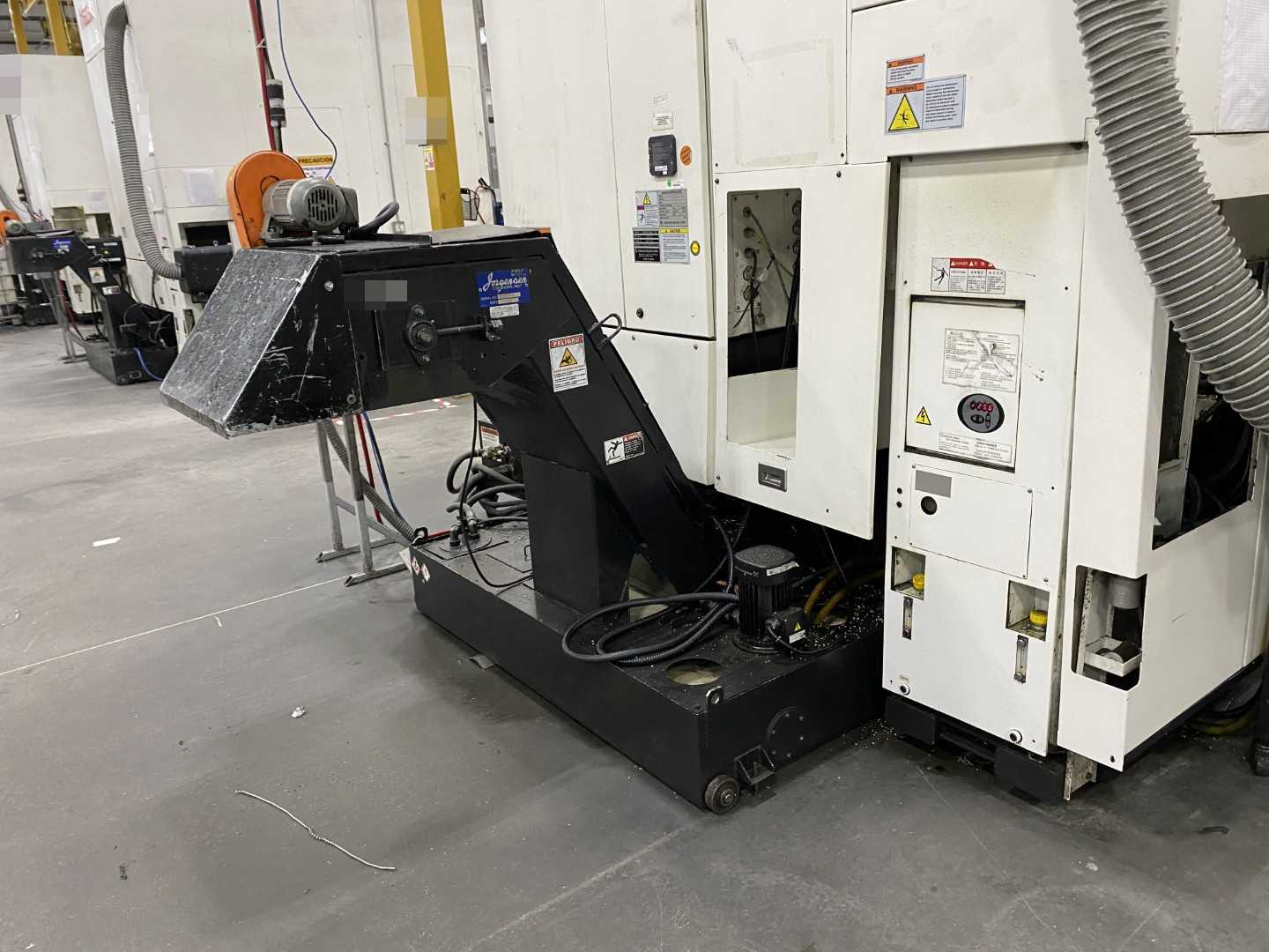 Mazak Megaturn Nexus 900 CNC Vertical Turning Center Mazatrol Matrix Nexus, 10,975 Hours, 2013, 36" Chuck, 39.37" Swing, 36.22" Turn Dia, 31.50" Turn Height, 12-Station Turret