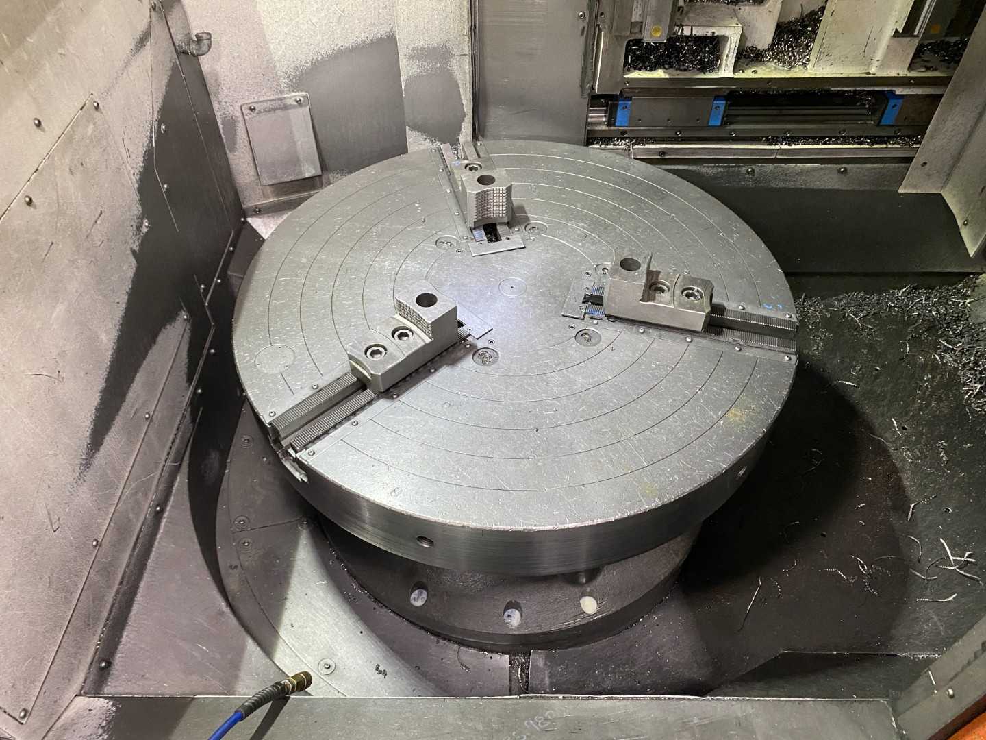 Mazak Megaturn Nexus 900 CNC Vertical Turning Center Mazatrol Matrix Nexus, 10,975 Hours, 2013, 36" Chuck, 39.37" Swing, 36.22" Turn Dia, 31.50" Turn Height, 12-Station Turret