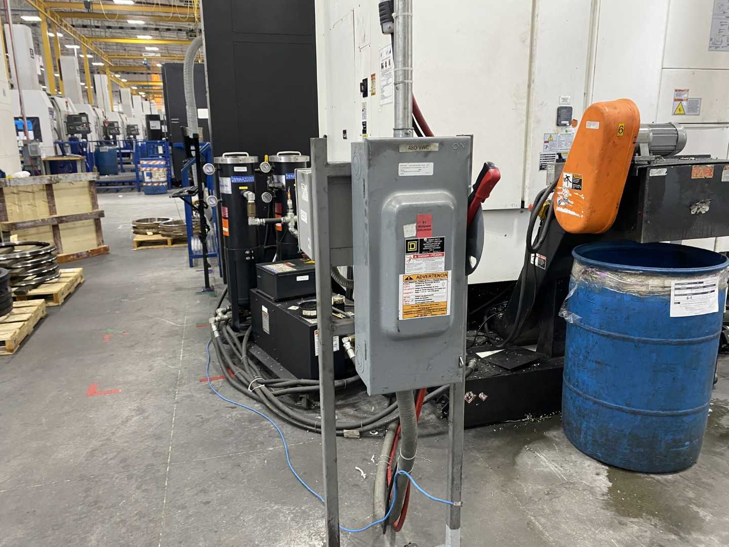 Mazak Megaturn Nexus 900 CNC Vertical Turning Center Mazatrol Matrix Nexus, 23,149 Hours, 2013, 36" Chuck, 39.37" Swing, 36.22" Turn Dia, 31.50" Turn Height, 12-Station Turret