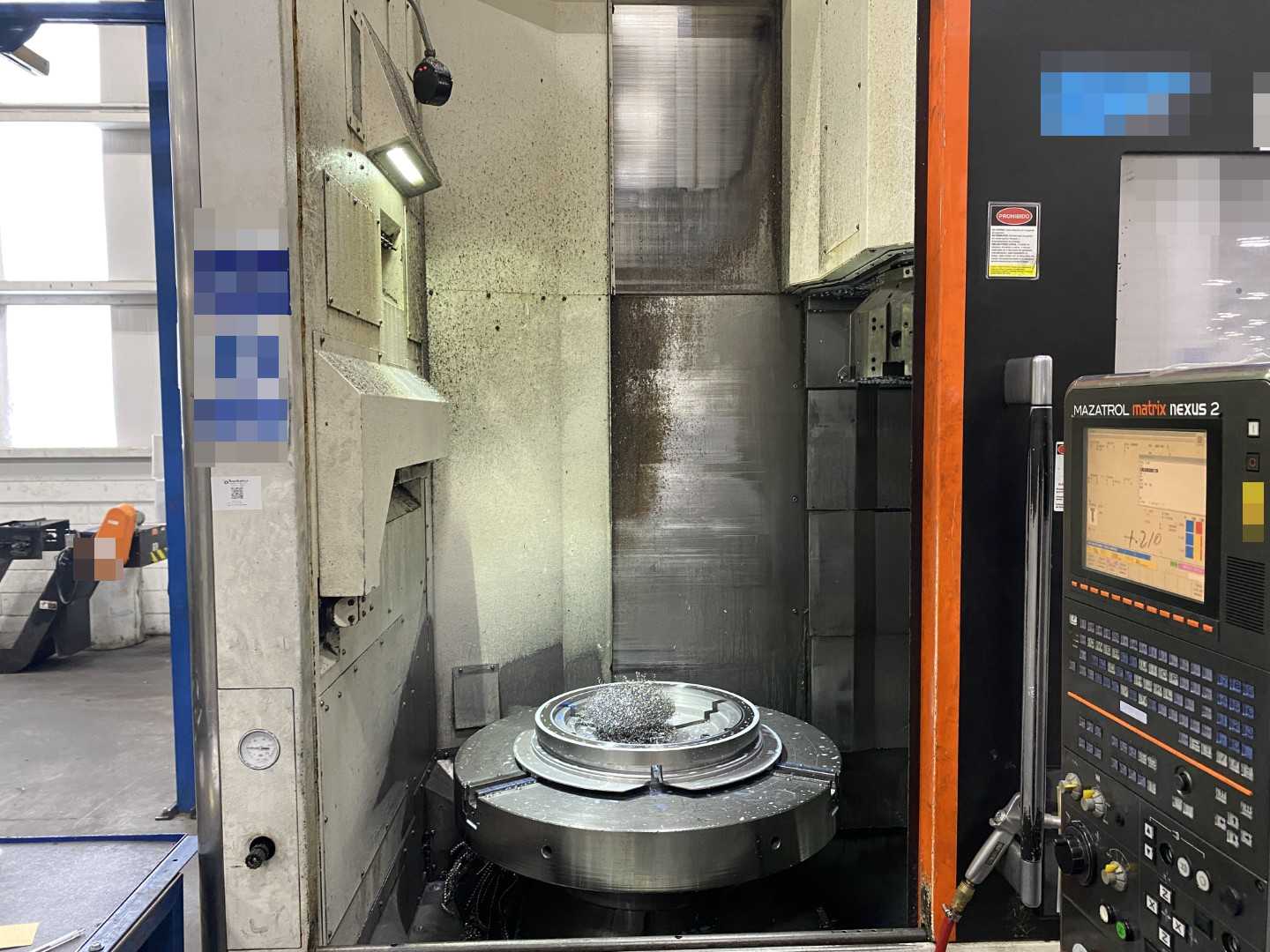 Mazak Megaturn Nexus 900 CNC Vertical Turning Center Mazatrol Matrix Nexus, 23,149 Hours, 2013, 36" Chuck, 39.37" Swing, 36.22" Turn Dia, 31.50" Turn Height, 12-Station Turret