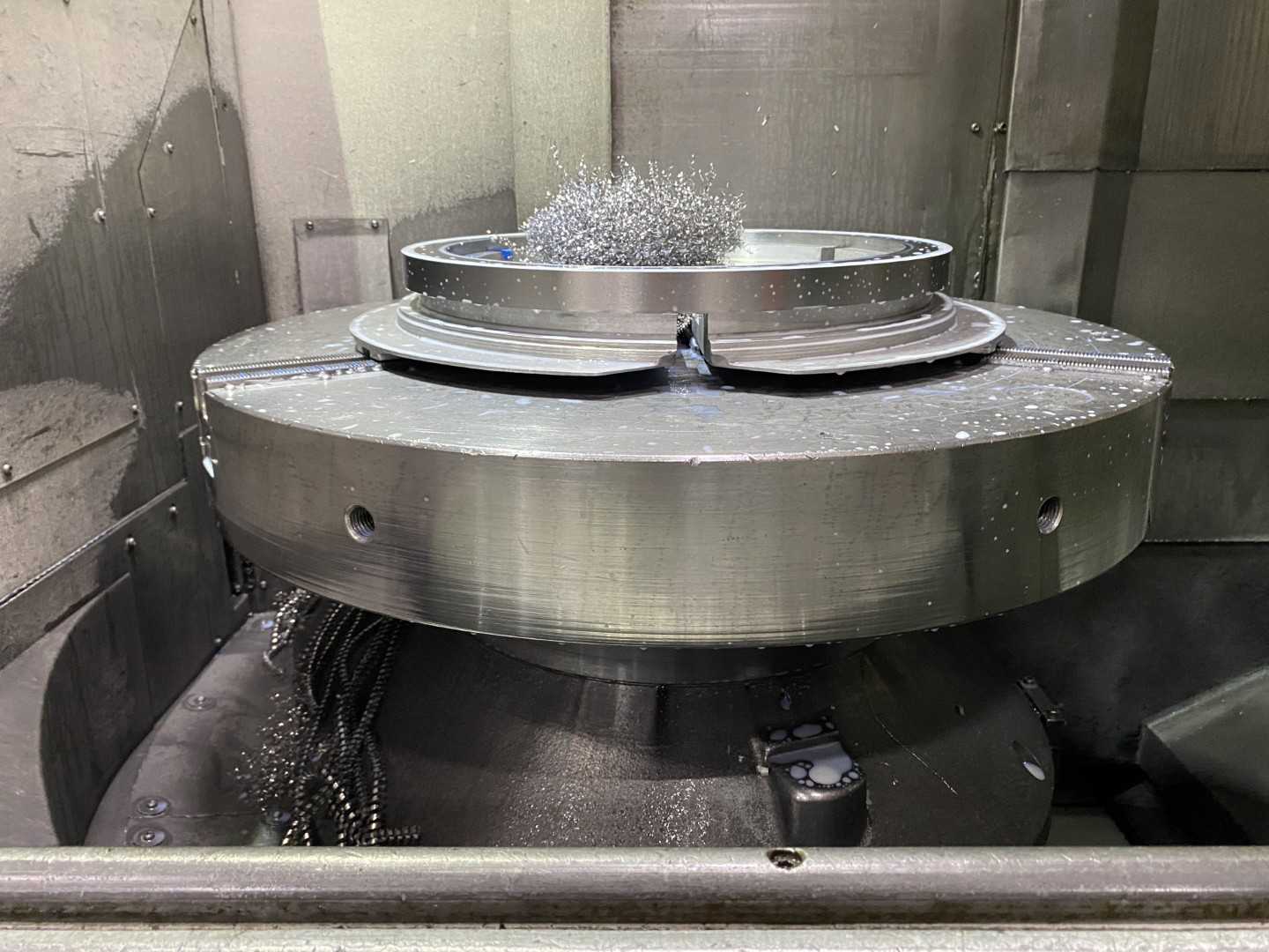 Mazak Megaturn Nexus 900 CNC Vertical Turning Center Mazatrol Matrix Nexus, 23,149 Hours, 2013, 36" Chuck, 39.37" Swing, 36.22" Turn Dia, 31.50" Turn Height, 12-Station Turret