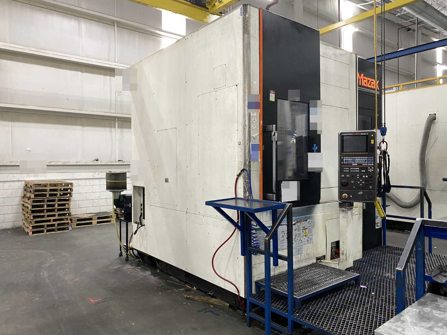 Mazak Megaturn Nexus 900M CNC Vertical Turning Center Mazatrol Matrix Nexus 2, 19,971 Hours, 2013, 36" Chuck, 36.2" Swing, 36.2" Turn Dia, 34.5" Turn Height, 12-Station Turret