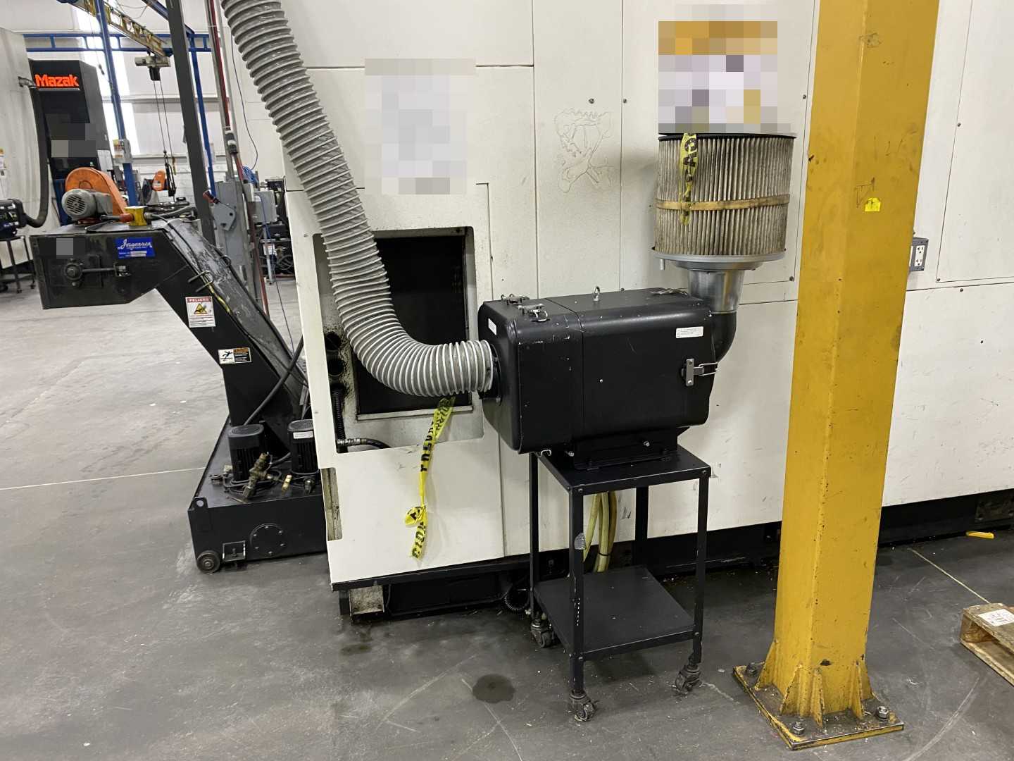 Mazak Megaturn Nexus 900 CNC Vertical Turning Center Mazatrol Matrix Nexus 2, 7,875 Hours, 2013, 36" Chuck, 36.2" Swing, 36.2" Turn Dia, 31.5" Turn Height, 12-Station Turret