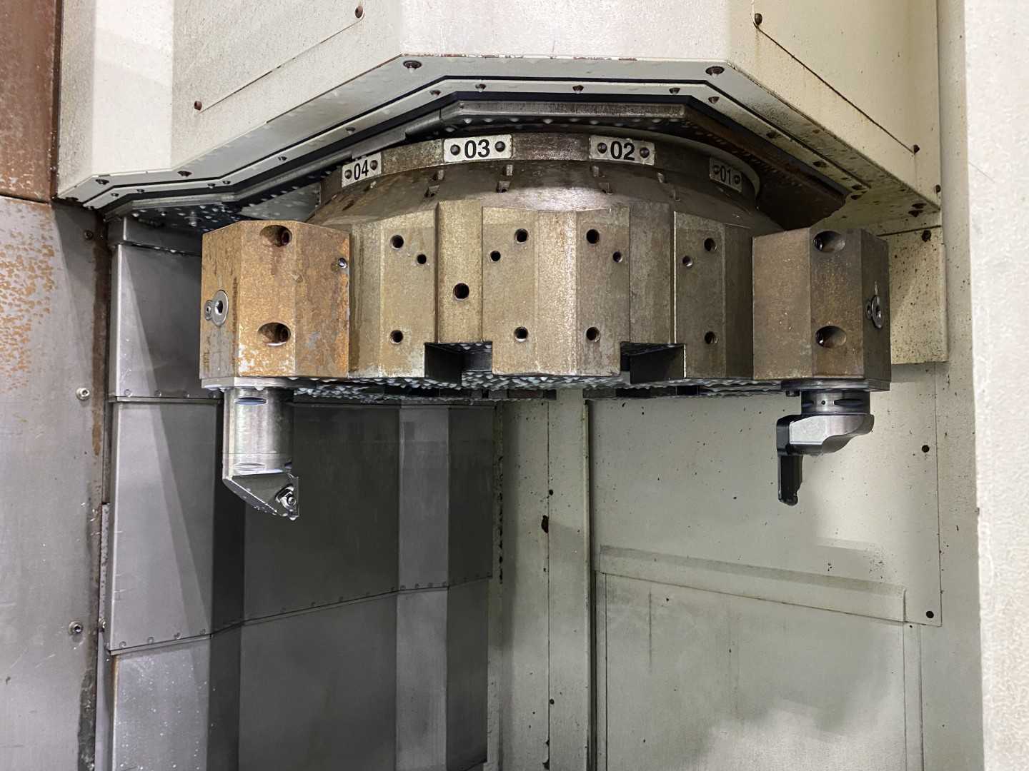 Mazak Megaturn Nexus 900 CNC Vertical Turning Center Mazatrol Matrix Nexus 2, 7,875 Hours, 2013, 36" Chuck, 36.2" Swing, 36.2" Turn Dia, 31.5" Turn Height, 12-Station Turret