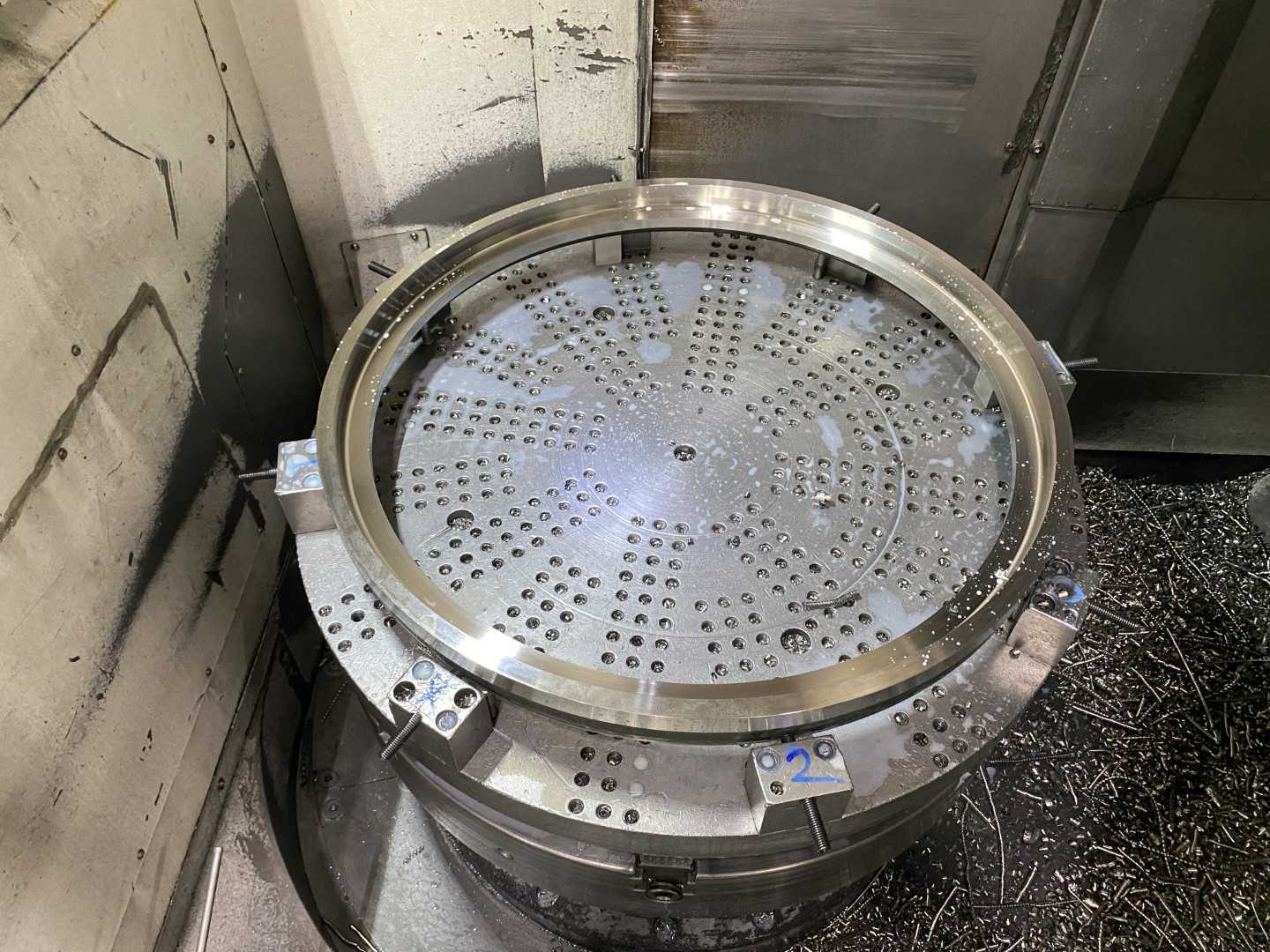 Mazak Megaturn Nexus 900 CNC Vertical Turning Center Mazatrol Matrix Nexus 2, 7,875 Hours, 2013, 36" Chuck, 36.2" Swing, 36.2" Turn Dia, 31.5" Turn Height, 12-Station Turret