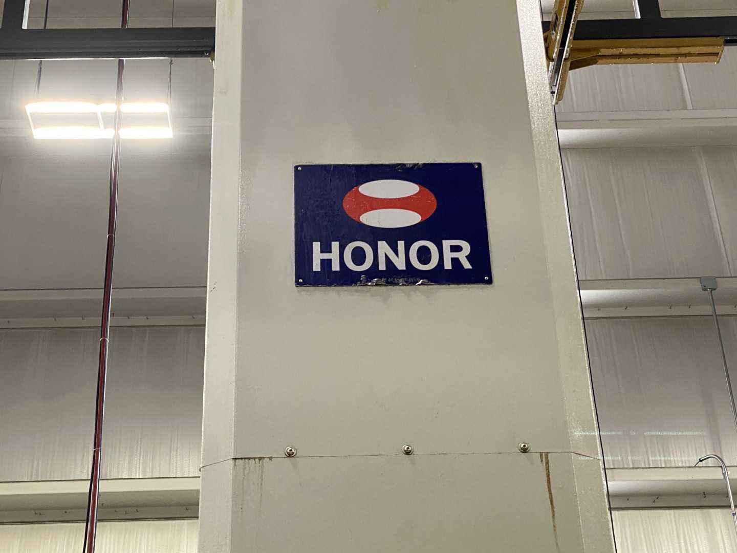 Honor Seiki VL-86C CNC Vertical Turning Center Fanuc 0i-TF, 17,408 Hours, 2016, 32" Table, 37.4" Swing, 37.4" Turn Dia, 25.5" Turn Height, 12-Station Turret, 70 kVA