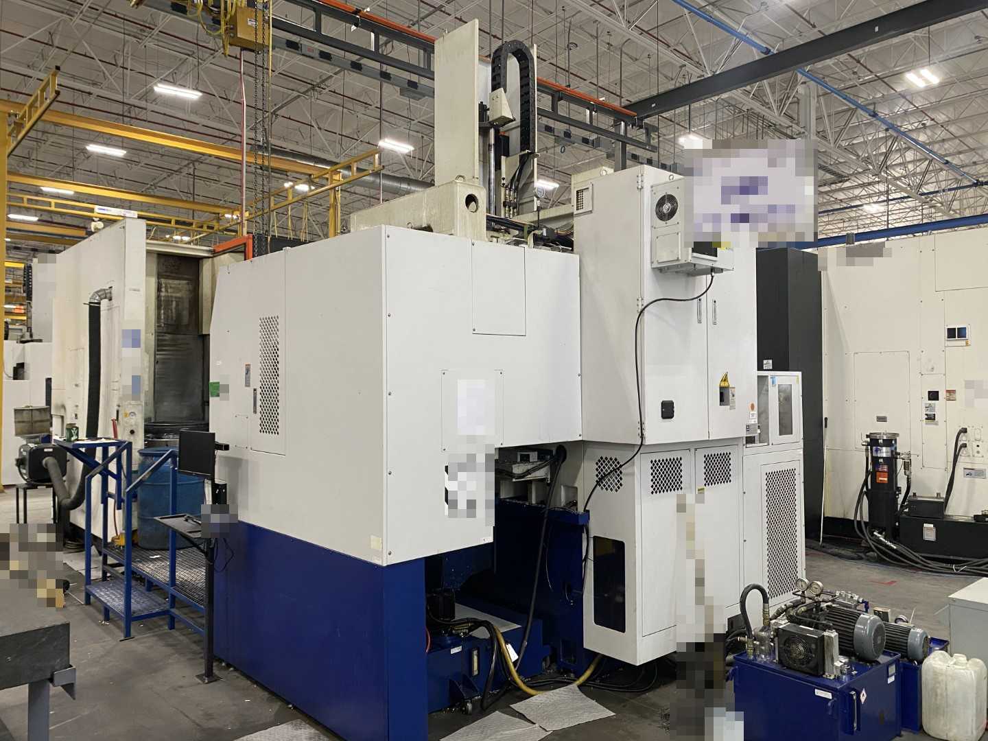 Honor Seiki VL-86C CNC Vertical Turning Center Fanuc 0i-TF, 17,408 Hours, 2016, 32" Table, 37.4" Swing, 37.4" Turn Dia, 25.5" Turn Height, 12-Station Turret, 70 kVA