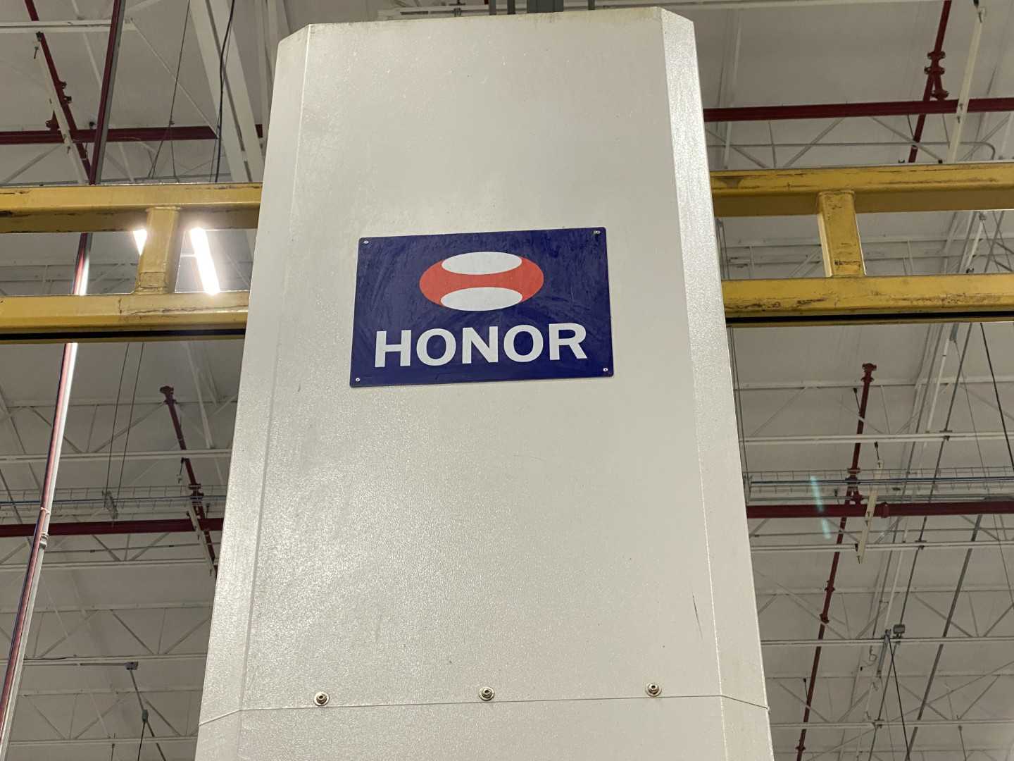 Honor Seiki VL-86C CNC Vertical Turning Center Fanuc 0i-TF, 15,585 Hours, 2016, 32" Table, 37.4" Swing, 37.4" Turn Dia, 25.5" Turn Height, 12-Station Turret, 70 kVA