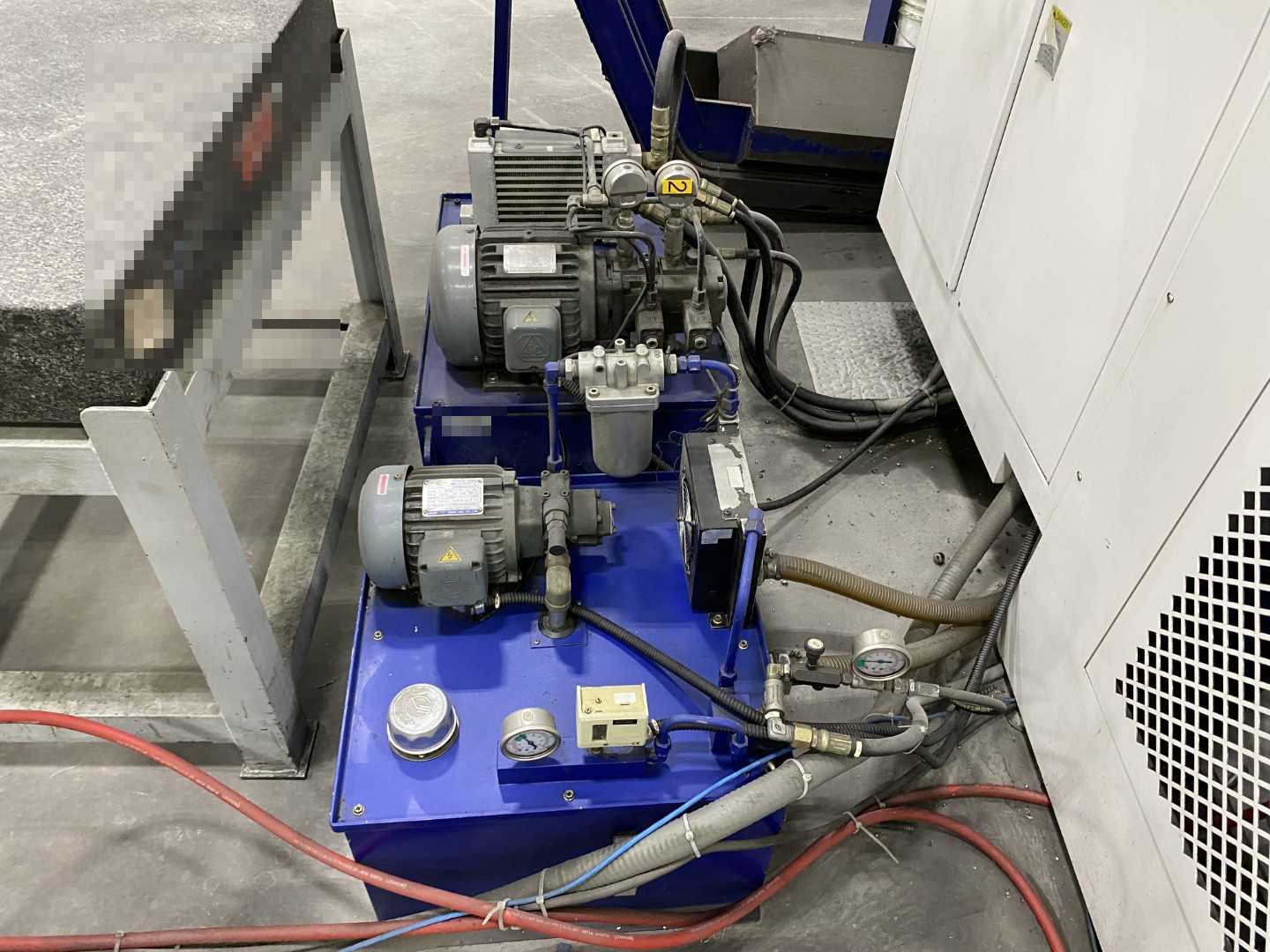 Honor Seiki VL-86C CNC Vertical Turning Center Fanuc 0i-TF, 15,585 Hours, 2016, 32" Table, 37.4" Swing, 37.4" Turn Dia, 25.5" Turn Height, 12-Station Turret, 70 kVA