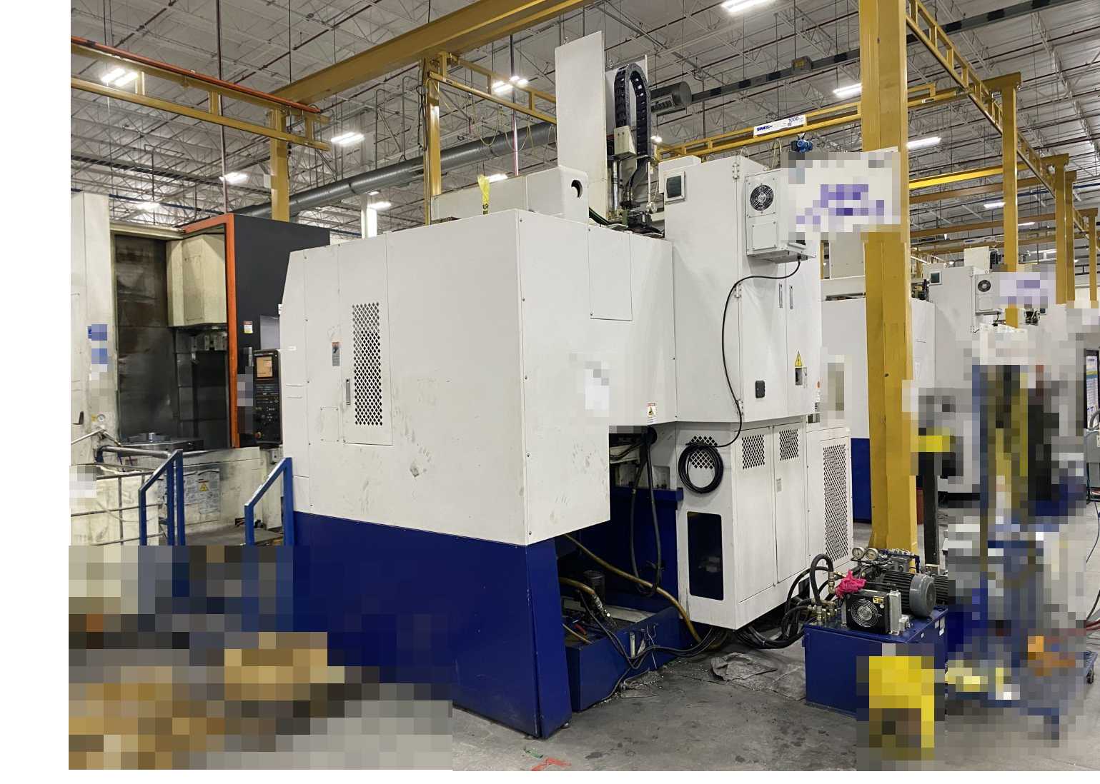 Honor Seiki VL-86C CNC Vertical Turning Center Fanuc 0i-TF, 17,656 Hours, 2016, 32" Table, 37.4" Swing, 37.4" Turn Dia, 25.5" Turn Height, 12-Station Turret, 70 kVA