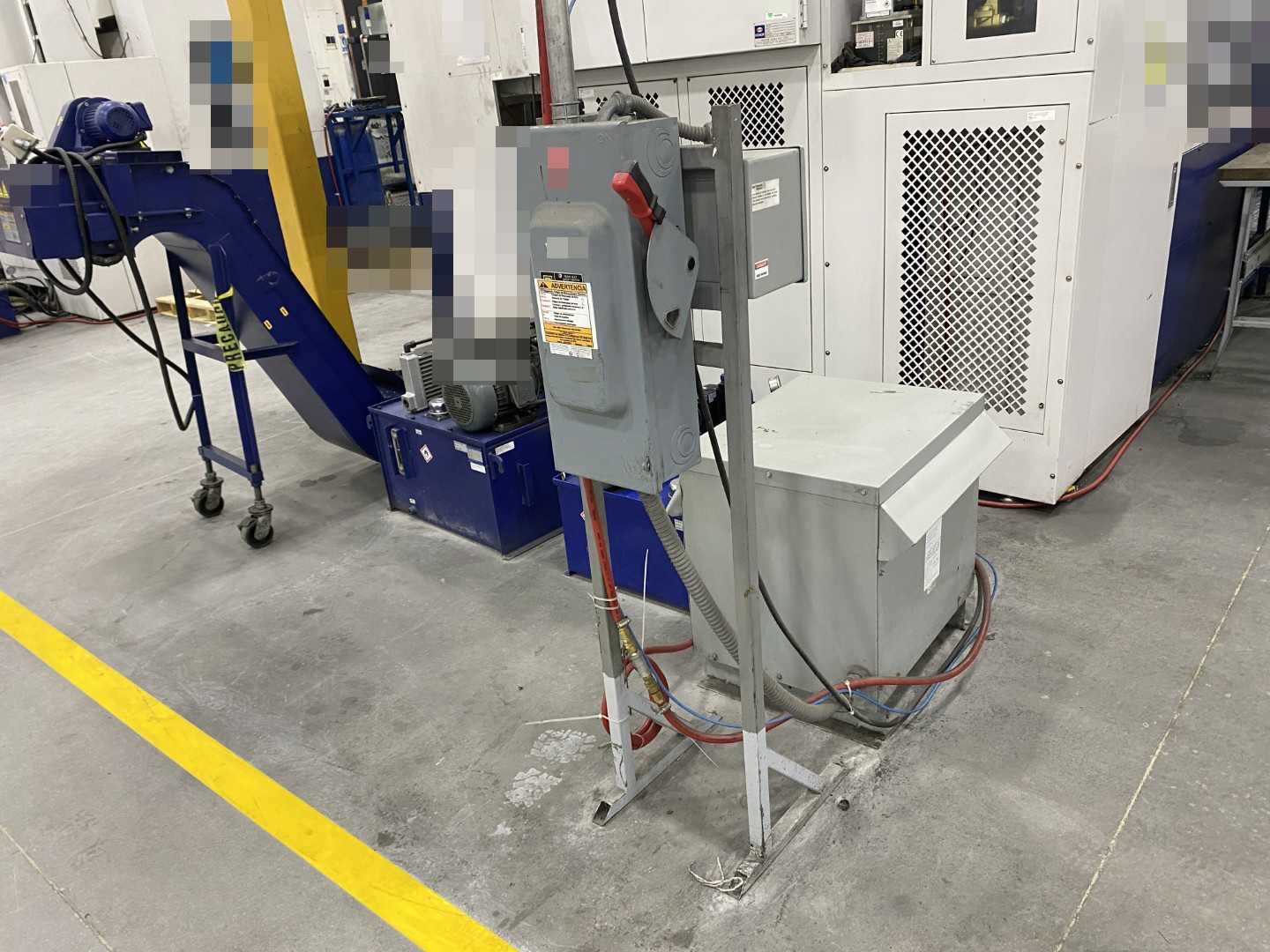 Honor Seiki VL-86C CNC Vertical Turning Center Fanuc 0i-TF, 17,170 Hours, 2016, 32" Table, 37.4" Swing, 37.4" Turn Dia, 25.5" Turn Height, 12-Station Turret, 70 kVA