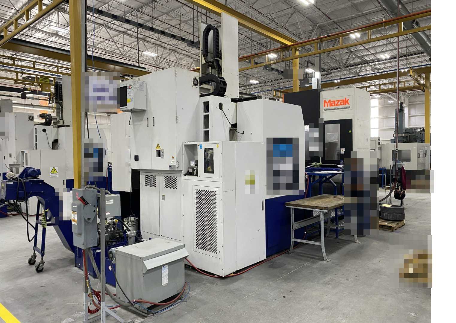 Honor Seiki VL-86C CNC Vertical Turning Center Fanuc 0i-TF, 17,170 Hours, 2016, 32" Table, 37.4" Swing, 37.4" Turn Dia, 25.5" Turn Height, 12-Station Turret, 70 kVA