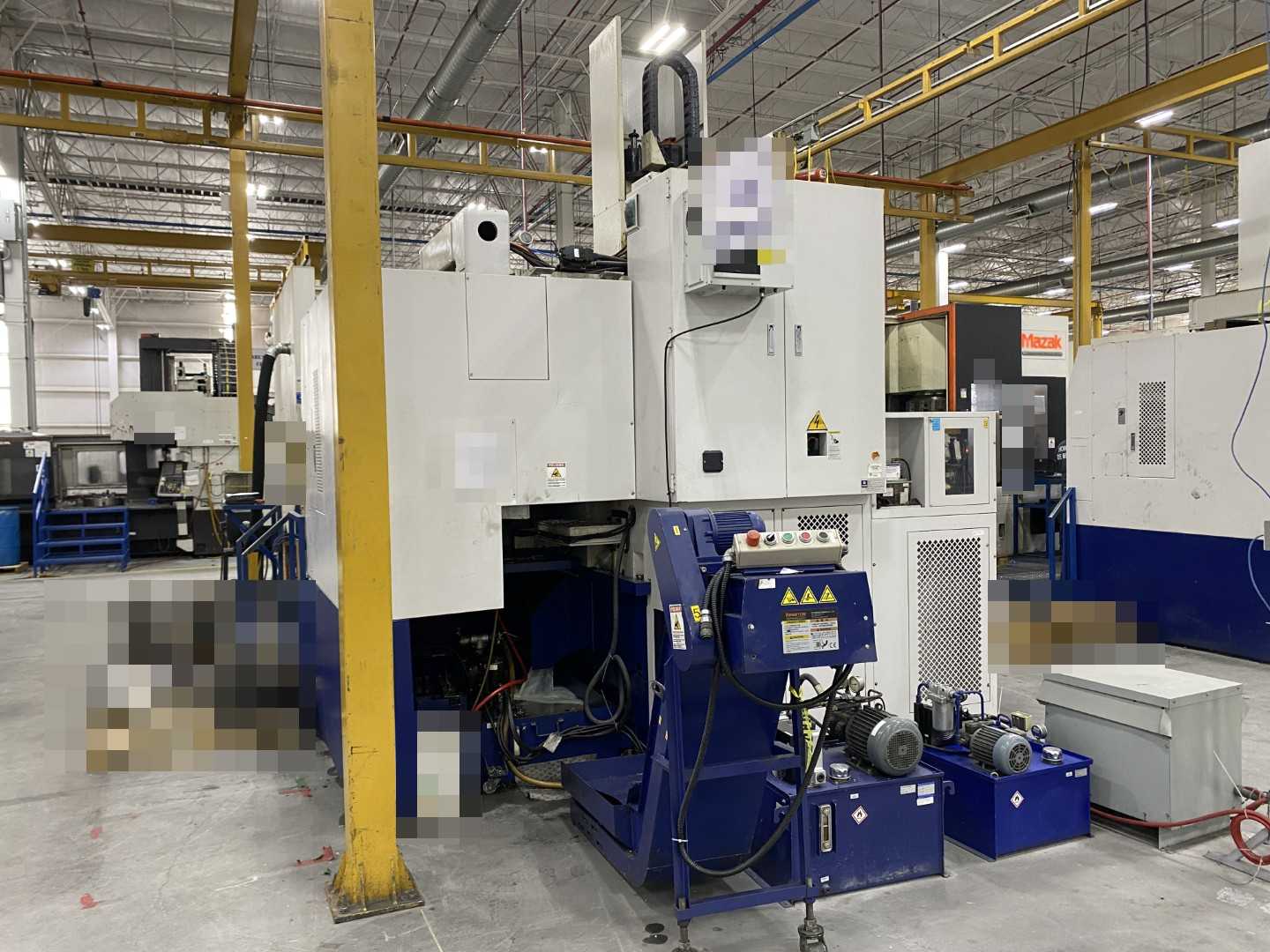 Honor Seiki VL-86C CNC Vertical Turning Center Fanuc 0i-TF, 17,170 Hours, 2016, 32" Table, 37.4" Swing, 37.4" Turn Dia, 25.5" Turn Height, 12-Station Turret, 70 kVA