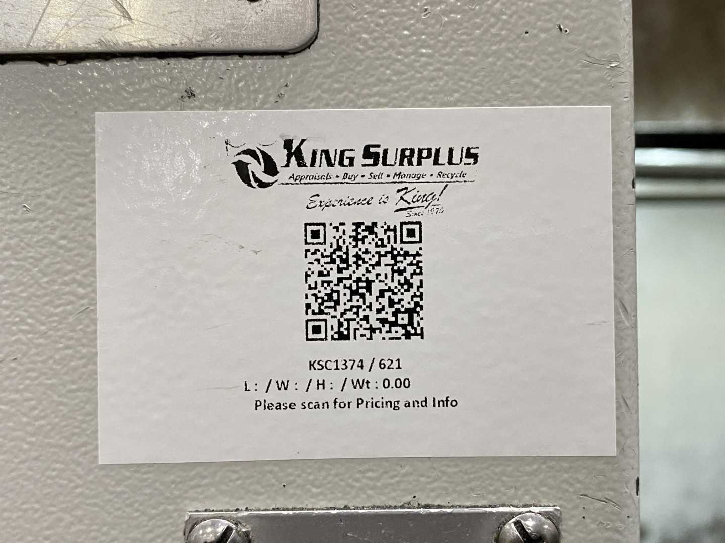 Honor Seiki VL-86C CNC Vertical Turning Center Fanuc 0i-TF, 17,362 Hours, 2016, 32" Table, 37.4" Swing, 37.4" Turn Dia, 25.5" Turn Height, 12-Station Turret, 70 kVA