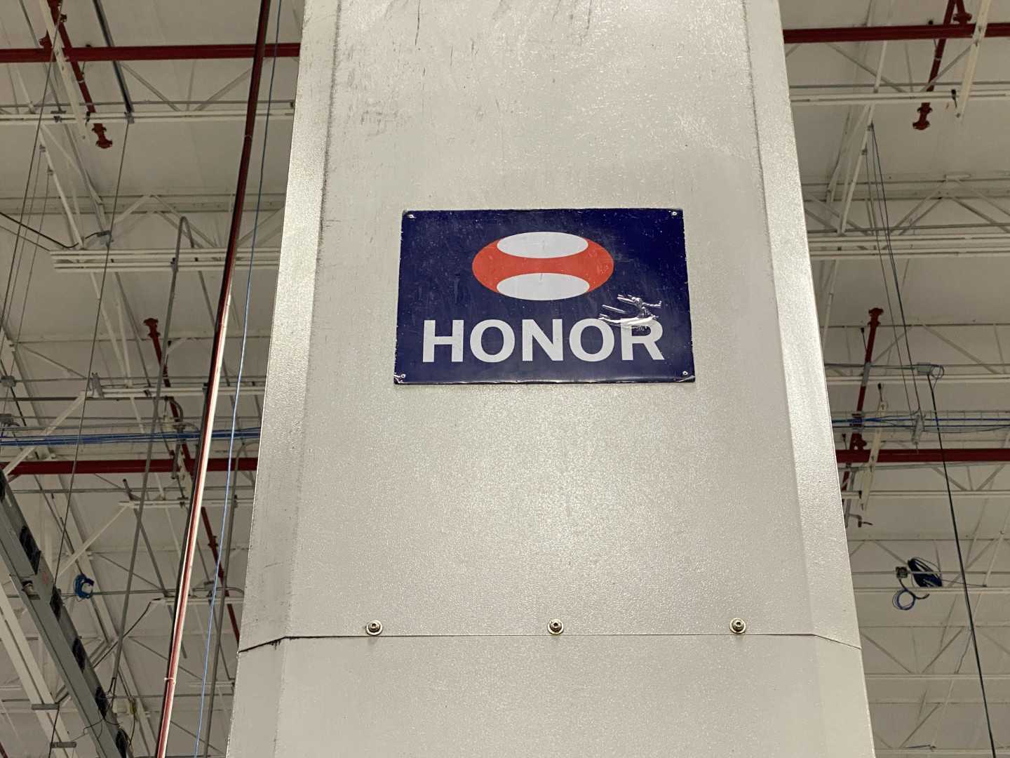 Honor Seiki VL-86C CNC Vertical Turning Center Fanuc 0i-TF, 17,362 Hours, 2016, 32" Table, 37.4" Swing, 37.4" Turn Dia, 25.5" Turn Height, 12-Station Turret, 70 kVA