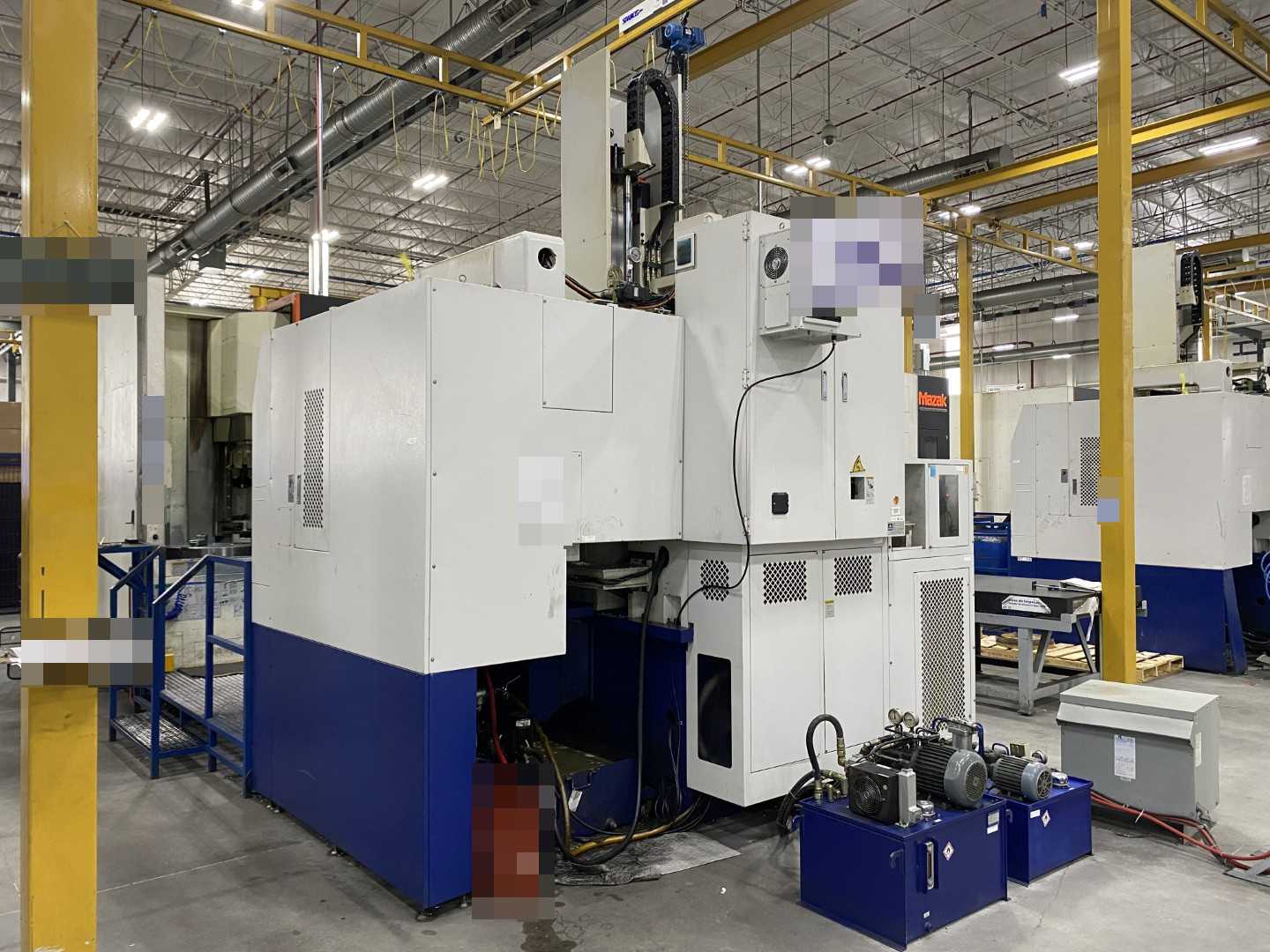 Honor Seiki VL-86C CNC Vertical Turning Center Fanuc 0i-TF, 17,362 Hours, 2016, 32" Table, 37.4" Swing, 37.4" Turn Dia, 25.5" Turn Height, 12-Station Turret, 70 kVA