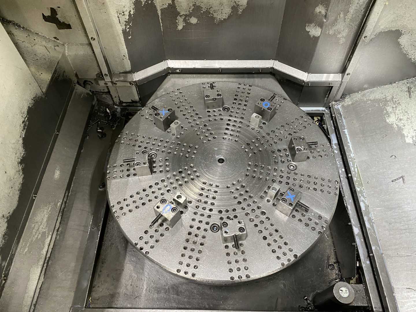 Honor Seiki VL-86C CNC Vertical Turning Center Fanuc 0i-TF, 18,516 Hours, 2016, 32" Table, 37.4" Swing, 37.4" Turn Dia, 25.5" Turn Height, 12-Station Turret, 70 kVA