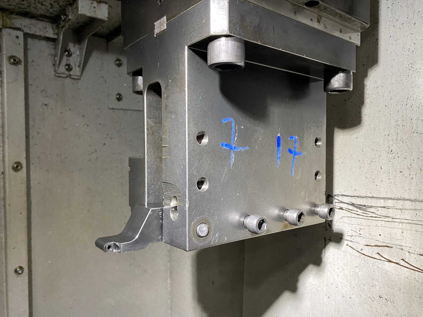 Honor Seiki VL-86C CNC Vertical Turning Center Fanuc 0i-TF, 15,473 Hours, 2016, 32" Table, 37.4" Swing, 37.4" Turn Dia, 25.5" Turn Height, 12-Station Turret, 70 kVA