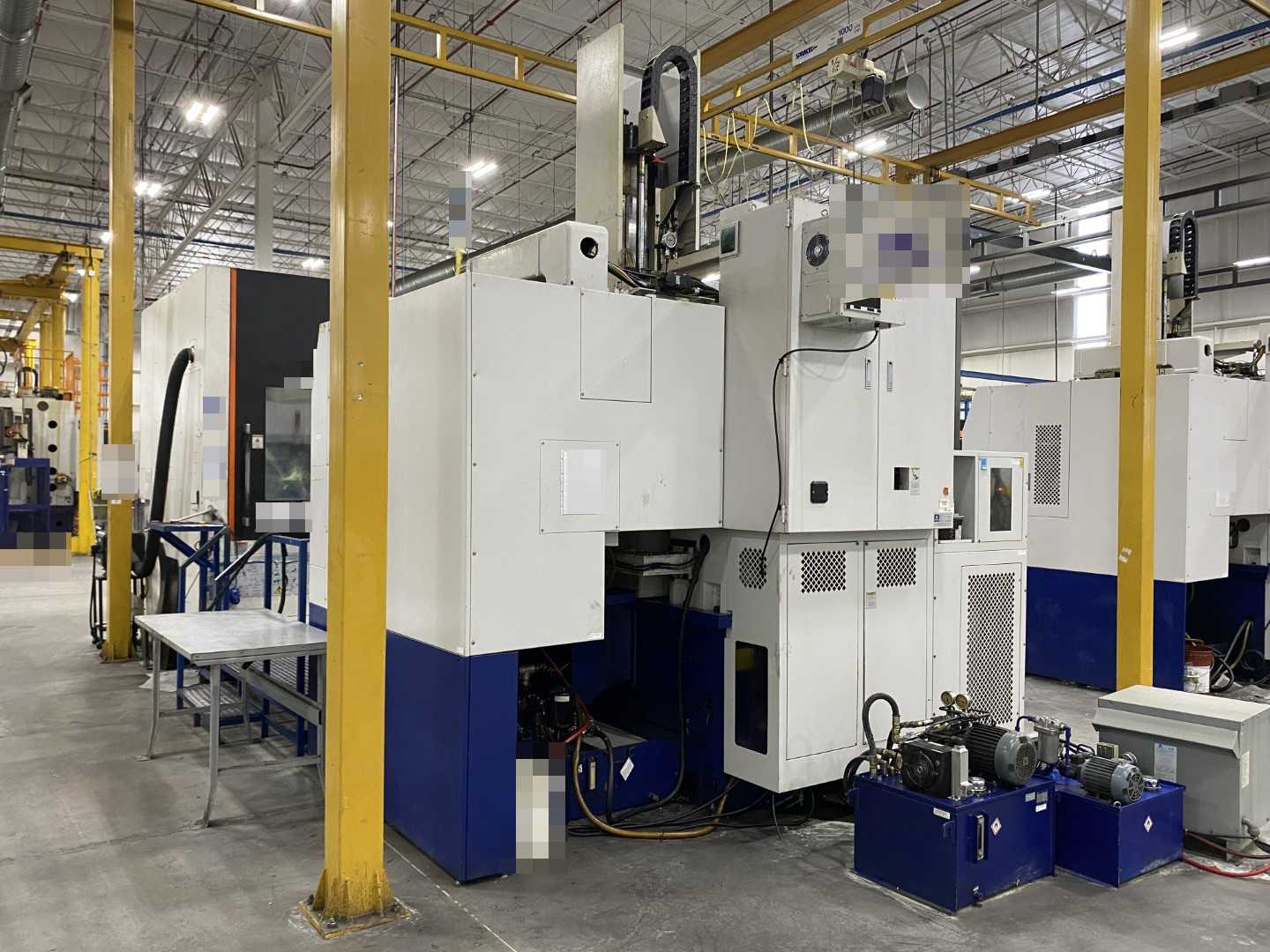 Honor Seiki VL-86C CNC Vertical Turning Center Fanuc 0i-TF, 15,473 Hours, 2016, 32" Table, 37.4" Swing, 37.4" Turn Dia, 25.5" Turn Height, 12-Station Turret, 70 kVA