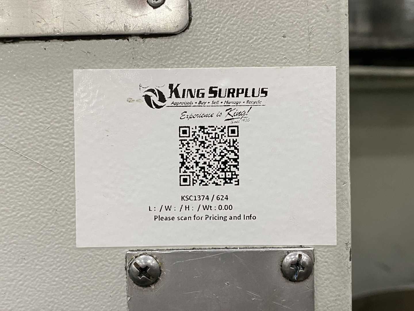 Honor Seiki VL-86C CNC Vertical Turning Center Fanuc 0i-TF, 17,025 Hours, 2016, 32" Table, 37.4" Swing, 37.4" Turn Dia, 25.5" Turn Height, 12-Station Turret, 70 kVA