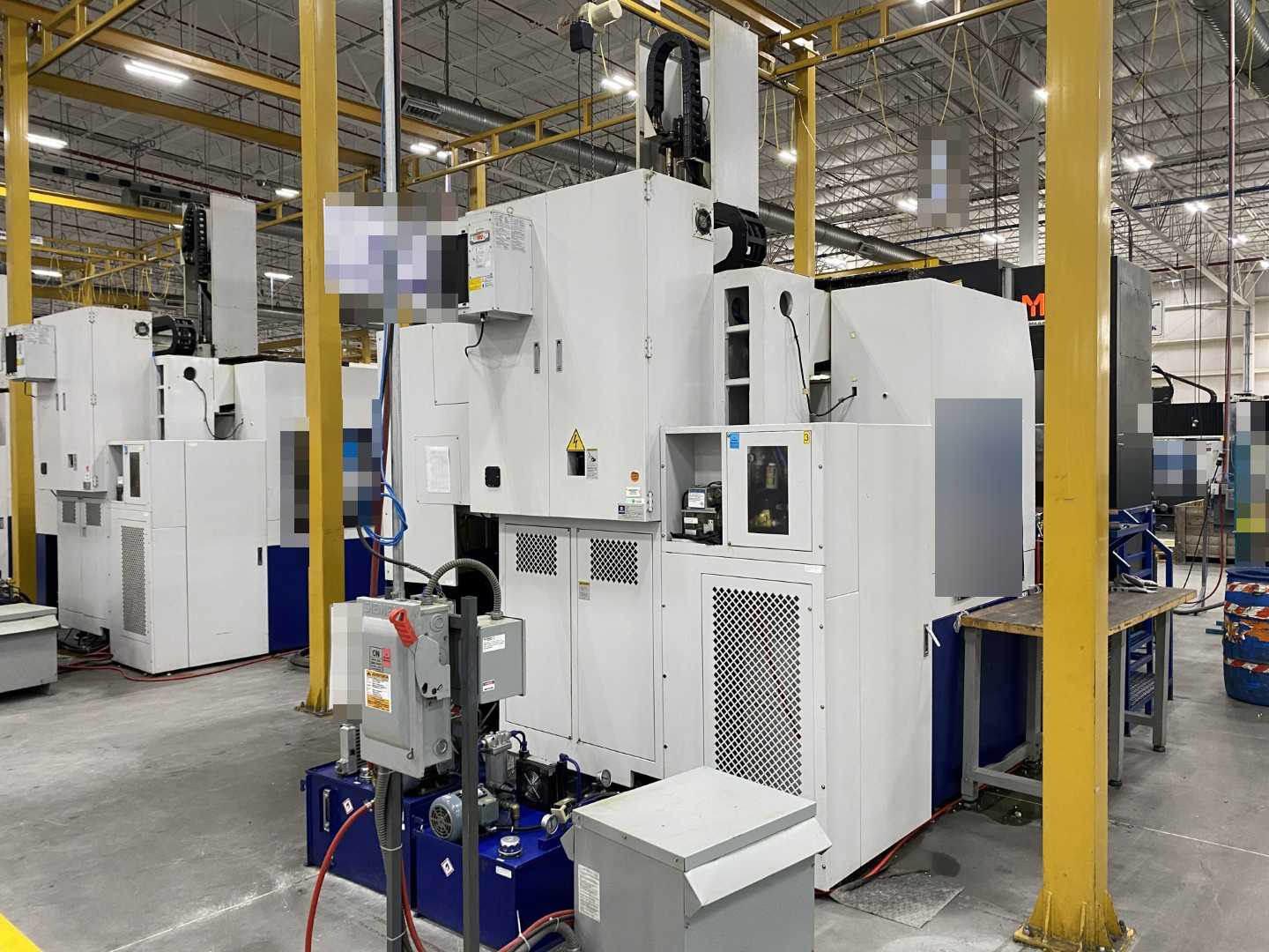 Honor Seiki VL-86C CNC Vertical Turning Center Fanuc 0i-TF, 17,025 Hours, 2016, 32" Table, 37.4" Swing, 37.4" Turn Dia, 25.5" Turn Height, 12-Station Turret, 70 kVA