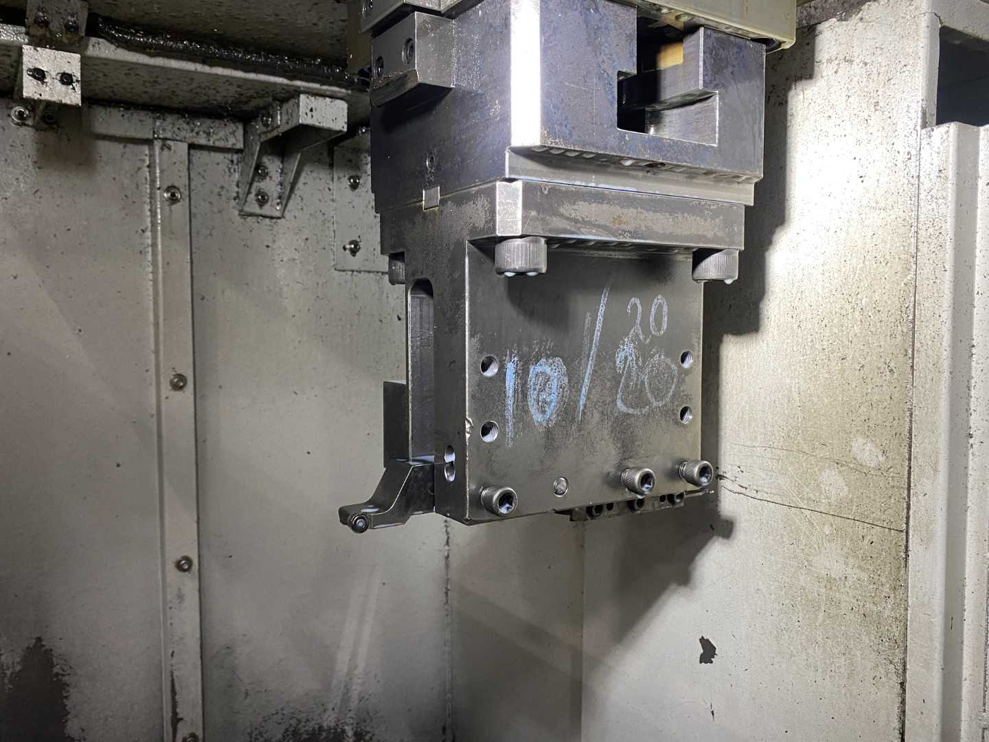 Honor Seiki VL-86C CNC Vertical Turning Center Fanuc 0i-TF, 17,025 Hours, 2016, 32" Table, 37.4" Swing, 37.4" Turn Dia, 25.5" Turn Height, 12-Station Turret, 70 kVA