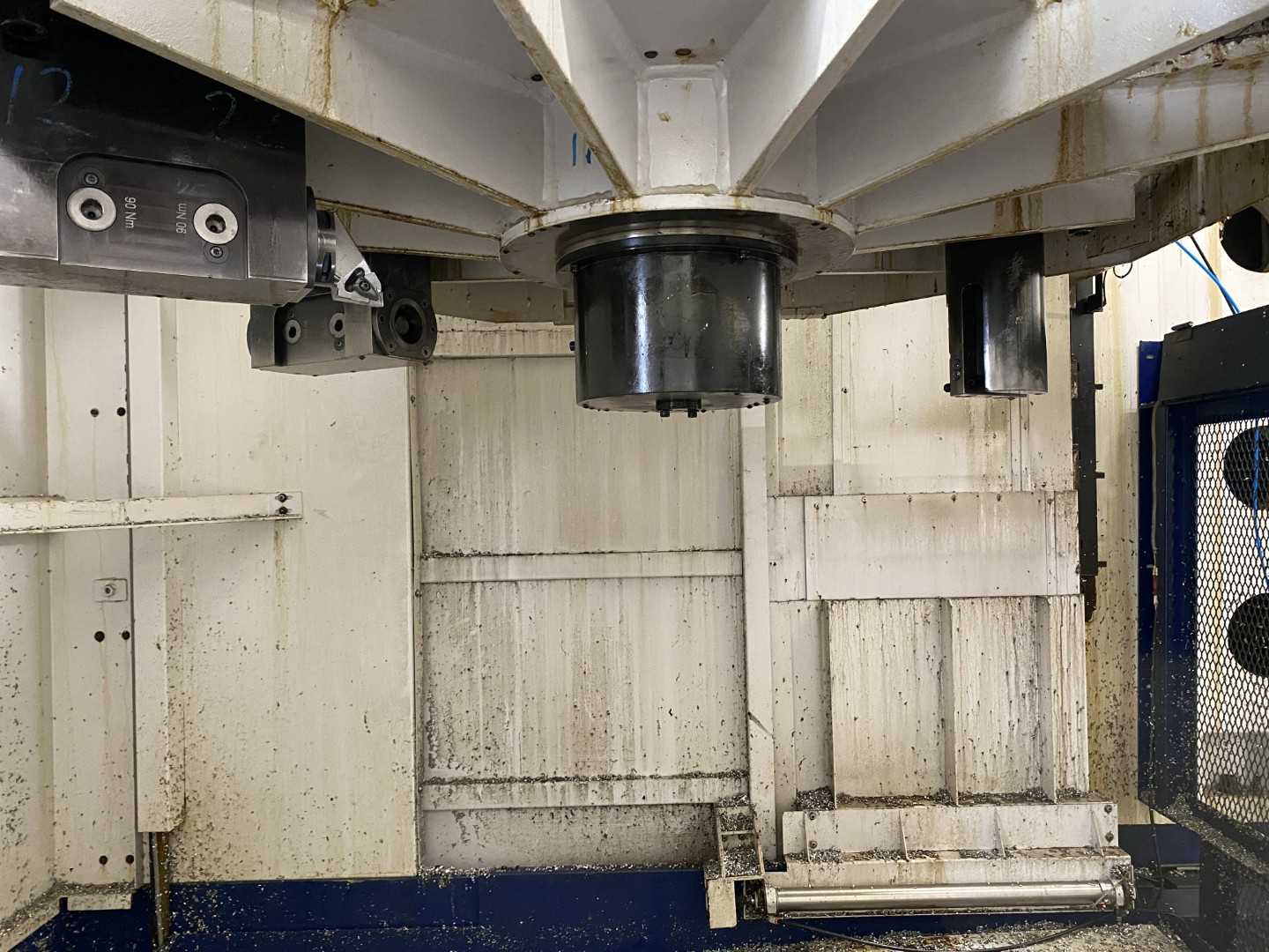 Honor Seiki VL-160C 2015 CNC VTL Vertical Turning Center, Fanuc 0i-TF, 78.7" Swing, 63" Table, 12-ATC, 60 HP, 18,030 Hours