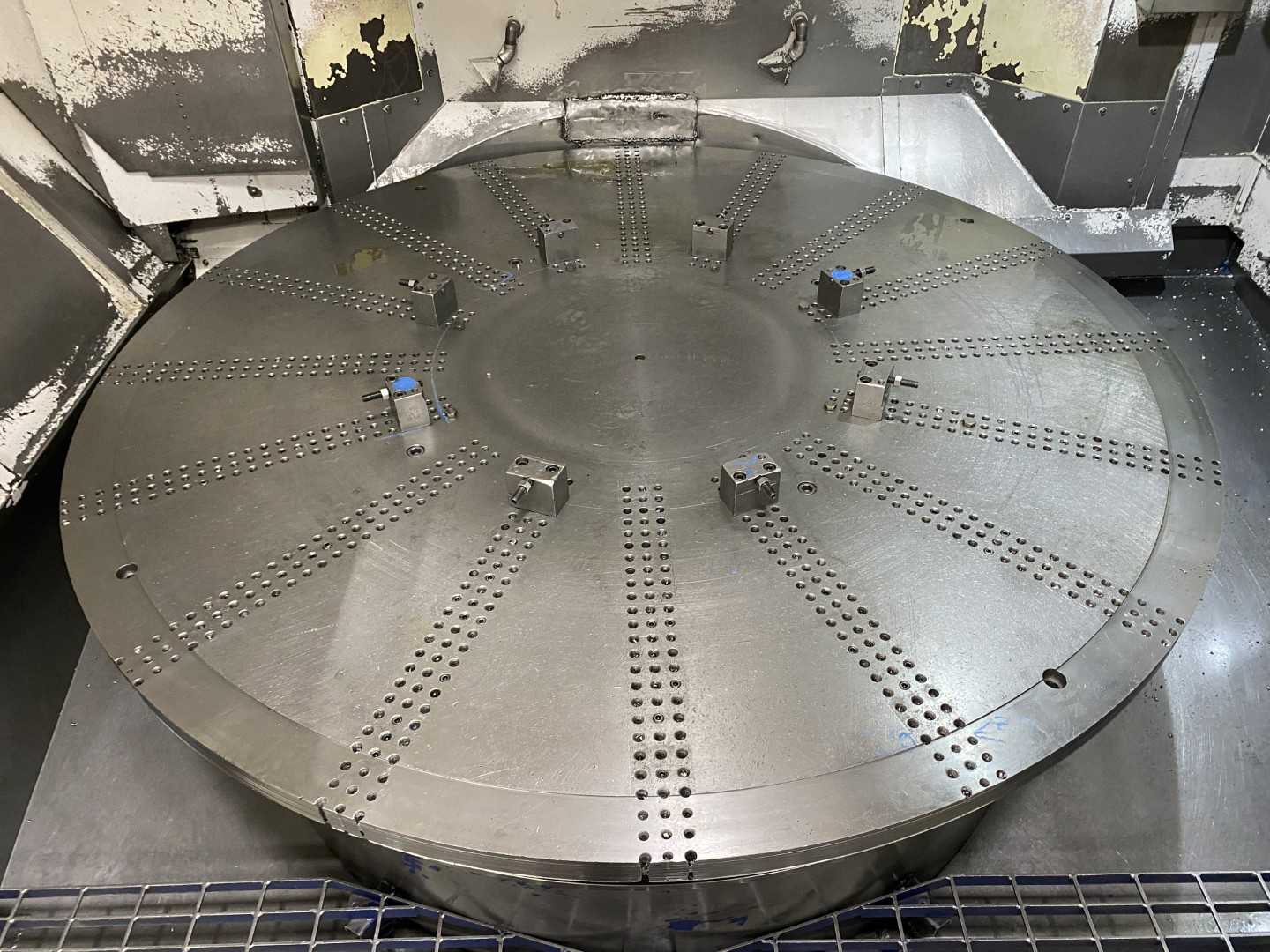 Honor Seiki VL-160C 2015 CNC VTL Vertical Turning Center, Fanuc 0i-TF, 78.7" Swing, 63" Table, 12-ATC, 60 HP, 18,030 Hours