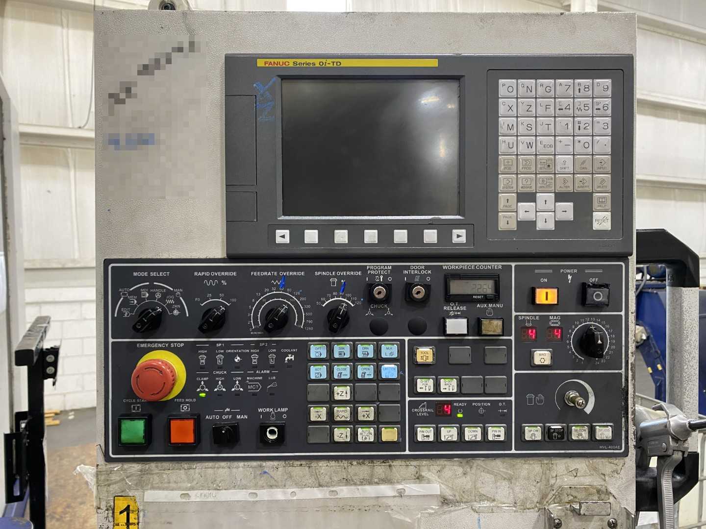 Honor Seiki VL-160C 2015 CNC VTL Vertical Turning Center, Fanuc 0i-TF, 78.7" Swing, 63" Table, 12-ATC, 60 HP, 18,030 Hours