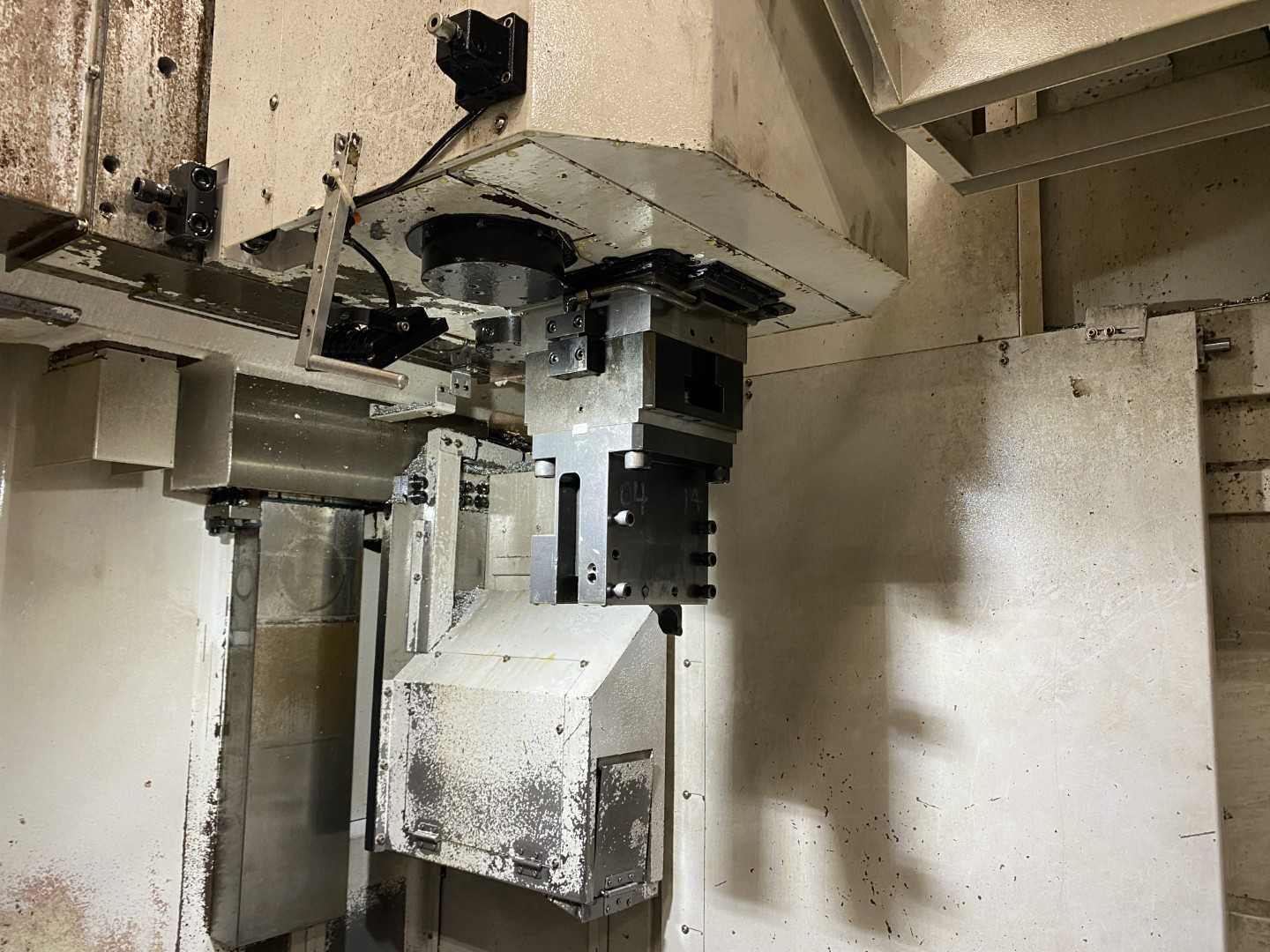 Honor Seiki VL-160C 2015 CNC VTL Vertical Turning Center, Fanuc 0i-TF, 78.7" Swing, 63" Table, 12-ATC, 60 HP, 18,030 Hours