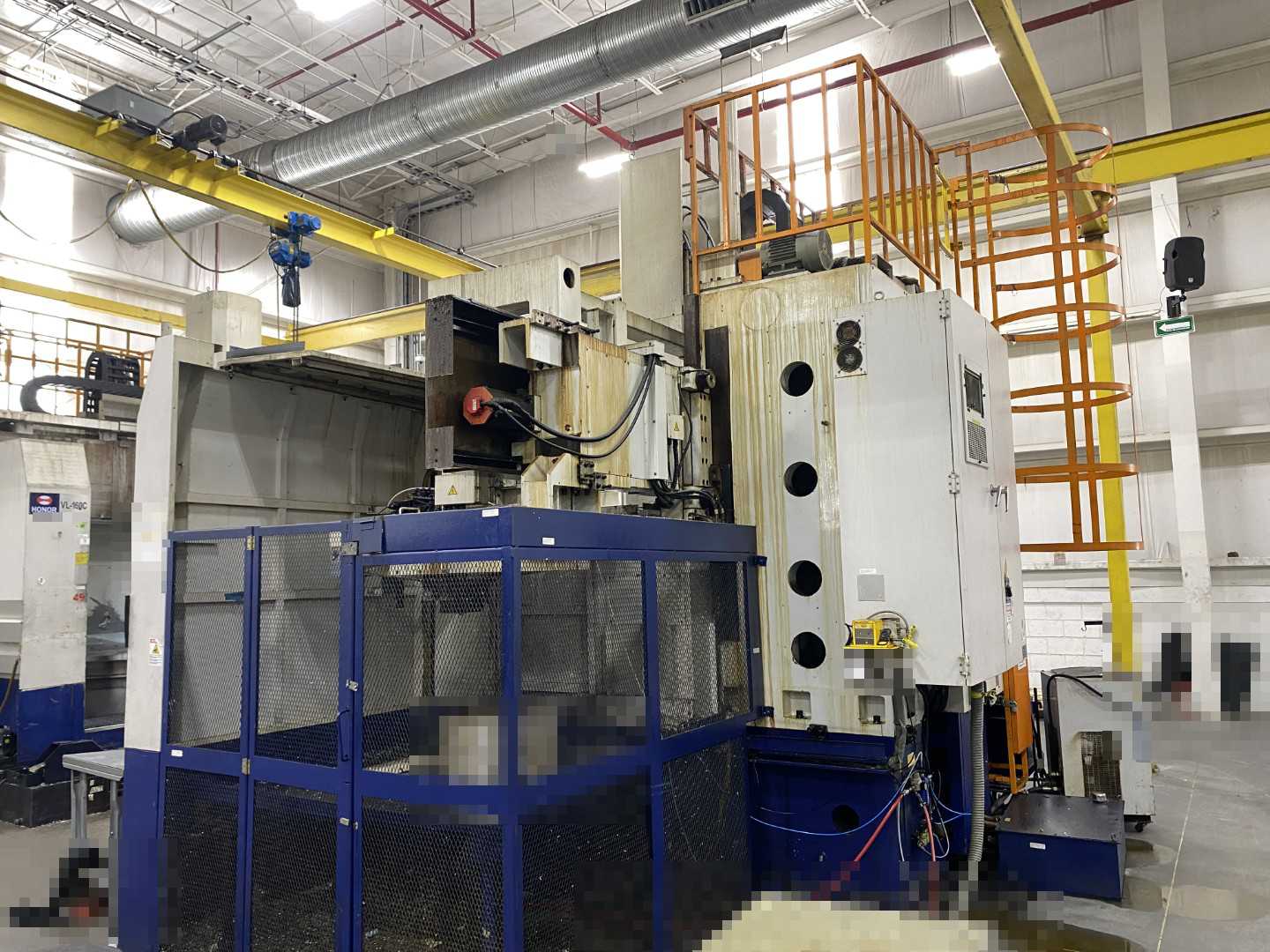 Honor Seiki VL-160C 2012 CNC VTL Vertical Turning Center, Fanuc 0i-TD, 78.7" Swing, 63" Table, 12-ATC, 60 HP, 33,565 Hours