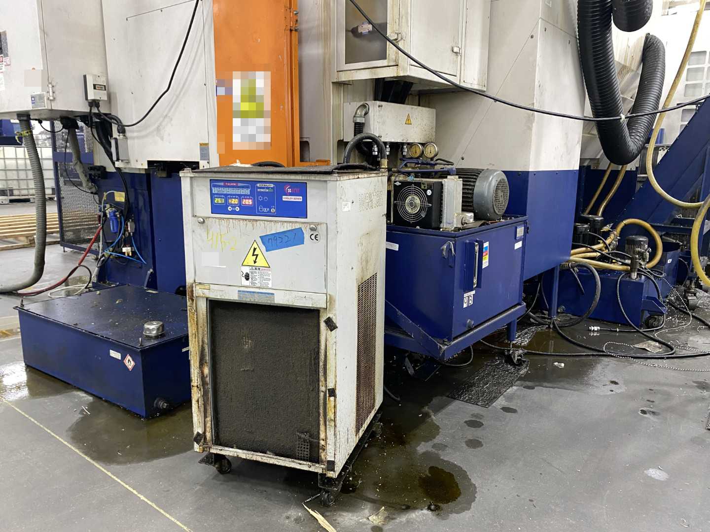 Honor Seiki VL-160C 2012 CNC VTL Vertical Turning Center, Fanuc 0i-TD, 78.7" Swing, 63" Table, 12-ATC, 60 HP, 33,565 Hours