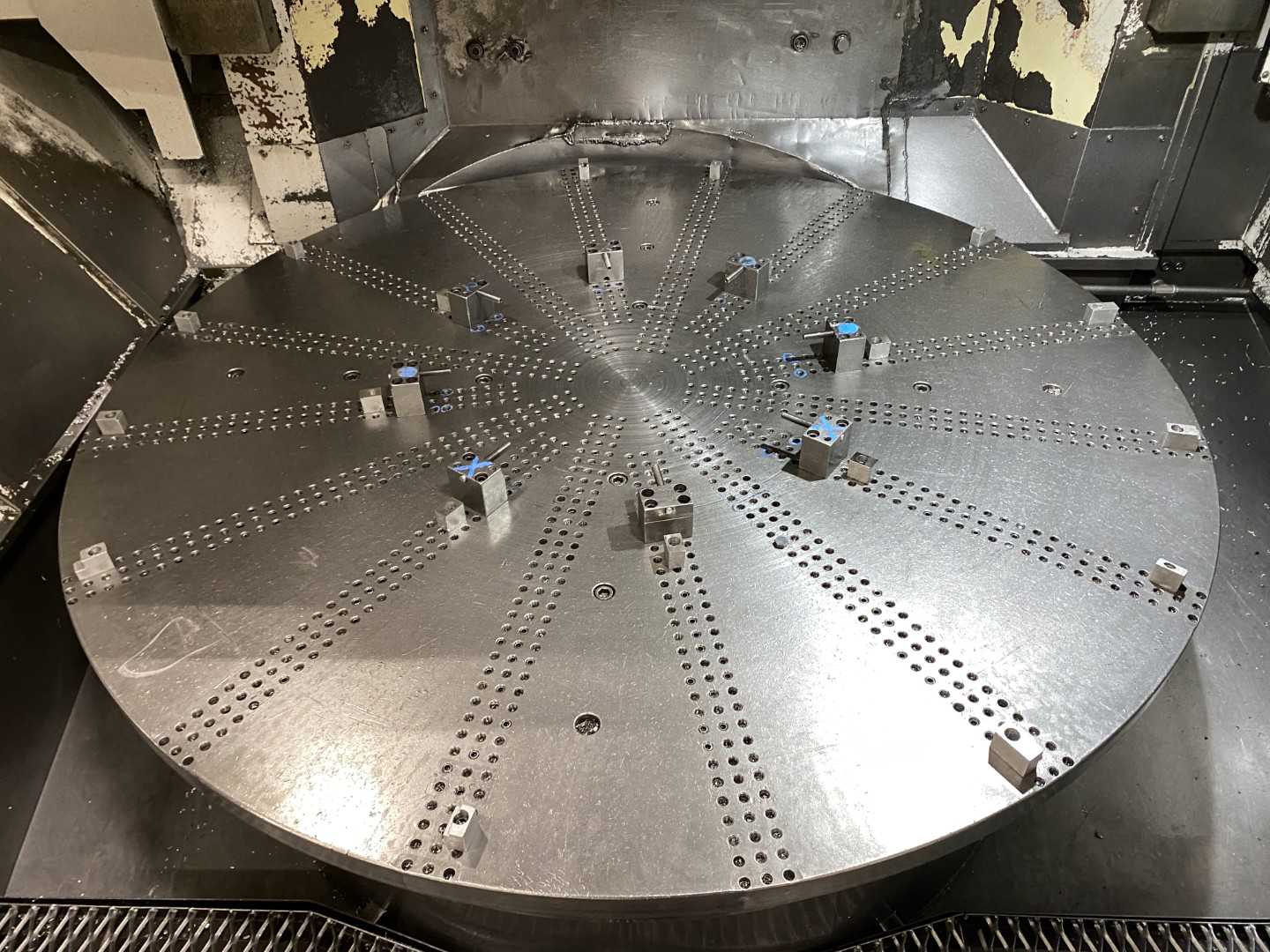 Honor Seiki VL-160C 2012 CNC VTL Vertical Turning Center, Fanuc 0i-TD, 78.7" Swing, 63" Table, 12-ATC, 60 HP, 22,950 Hours