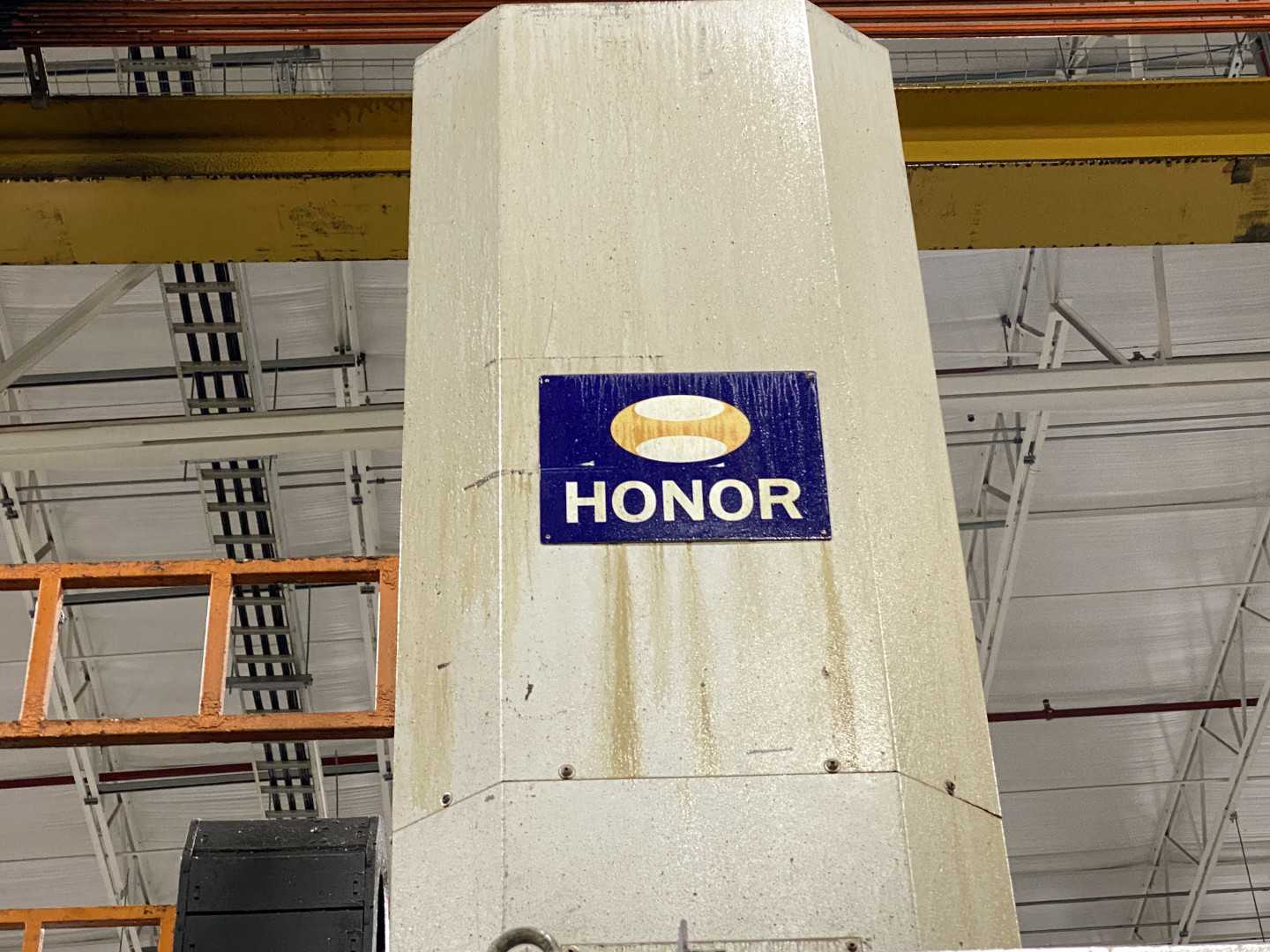 Honor Seiki VL-160C 2012 CNC VTL Vertical Turning Center, Fanuc 0i-TD, 78.7" Swing, 63" Table, 12-ATC, 60 HP, 22,950 Hours