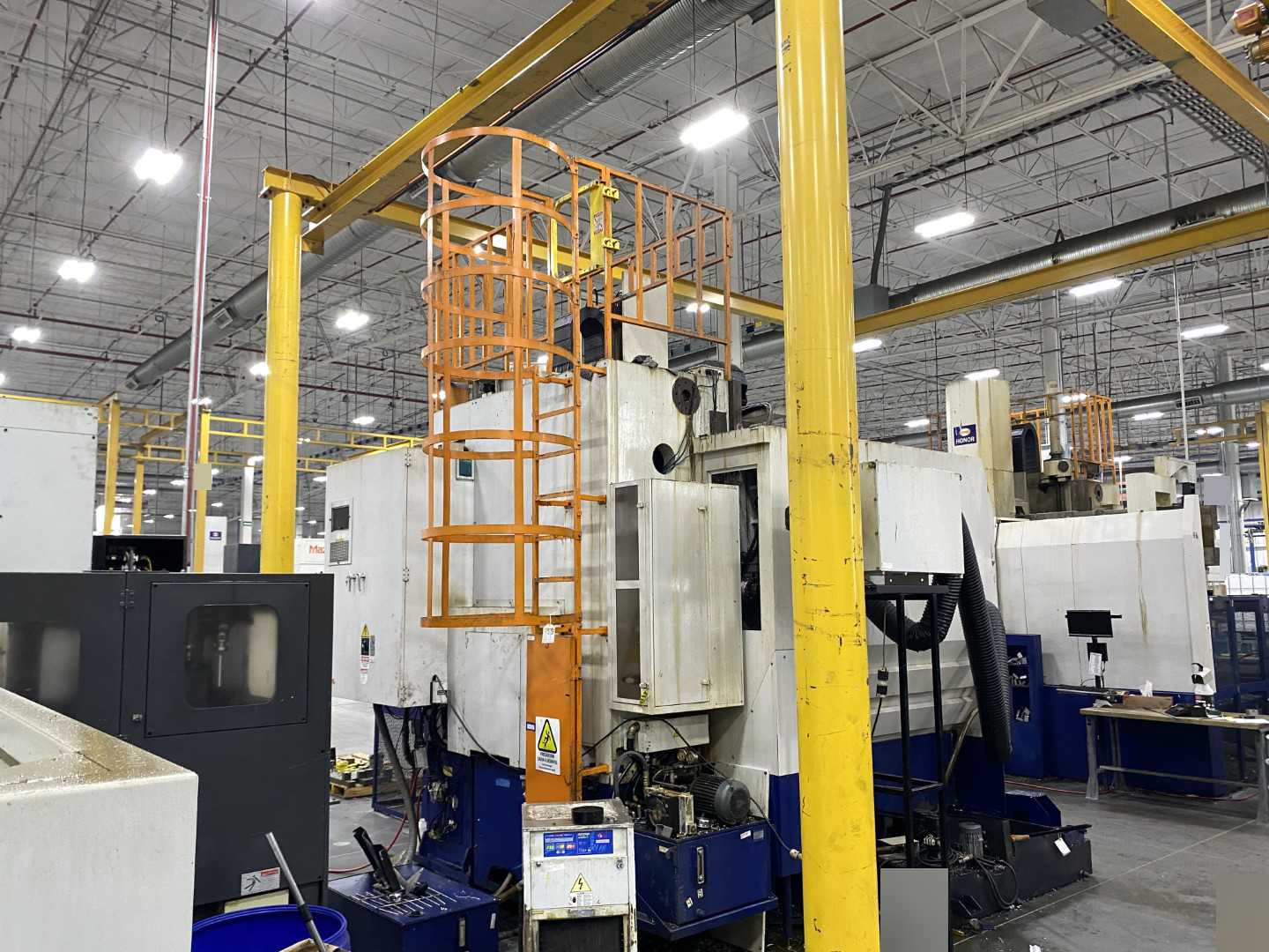 Honor Seiki VL-160C 2012 CNC VTL Vertical Turning Center, Fanuc 0i-TD, 78.7" Swing, 63" Table, 12-ATC, 60 HP, 22,950 Hours