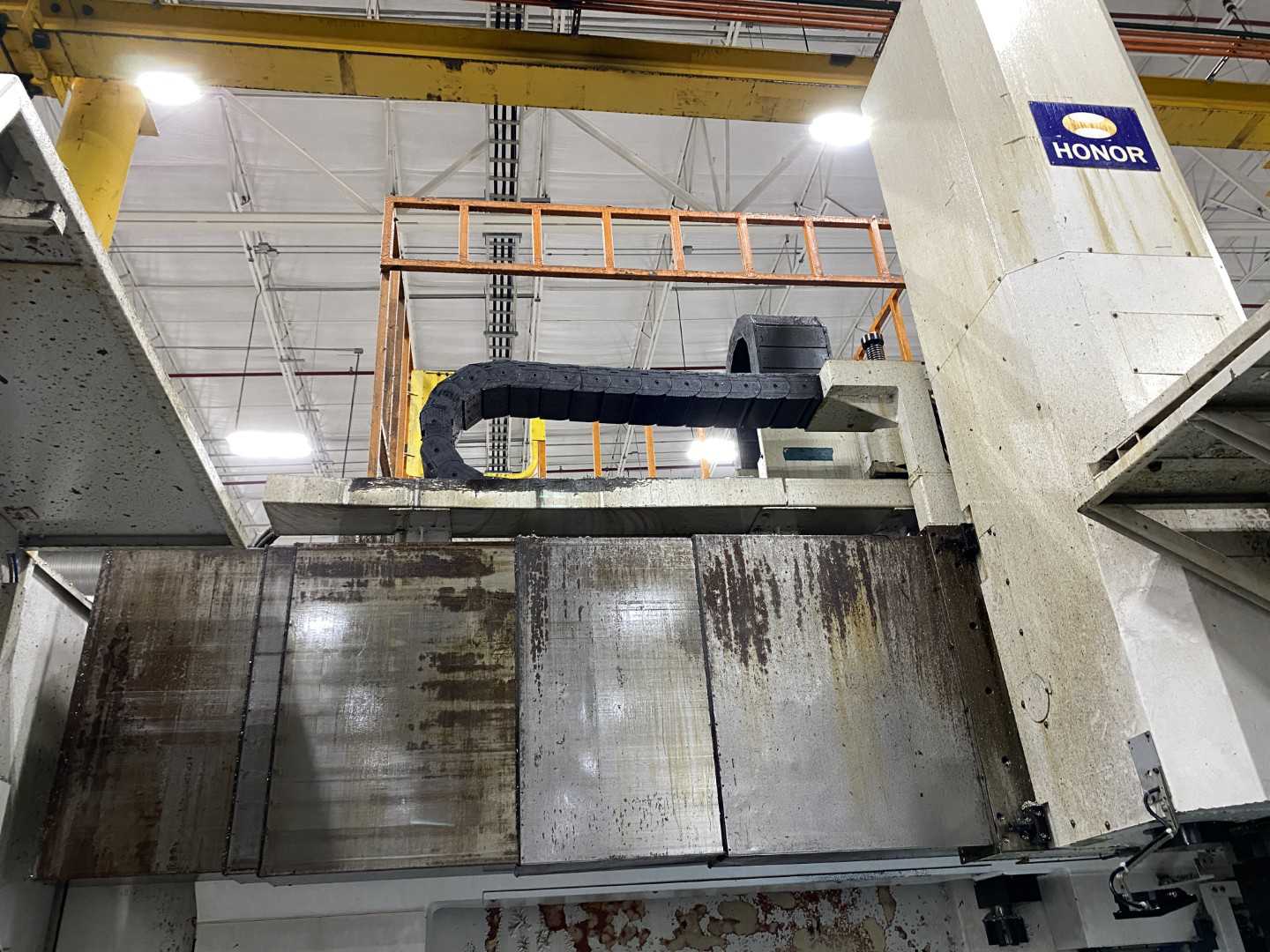 Honor Seiki VL-160C 2012 CNC VTL Vertical Turning Center, Fanuc 0i-TD, 78.7" Swing, 63" Table, 12-ATC, 60 HP, 22,950 Hours