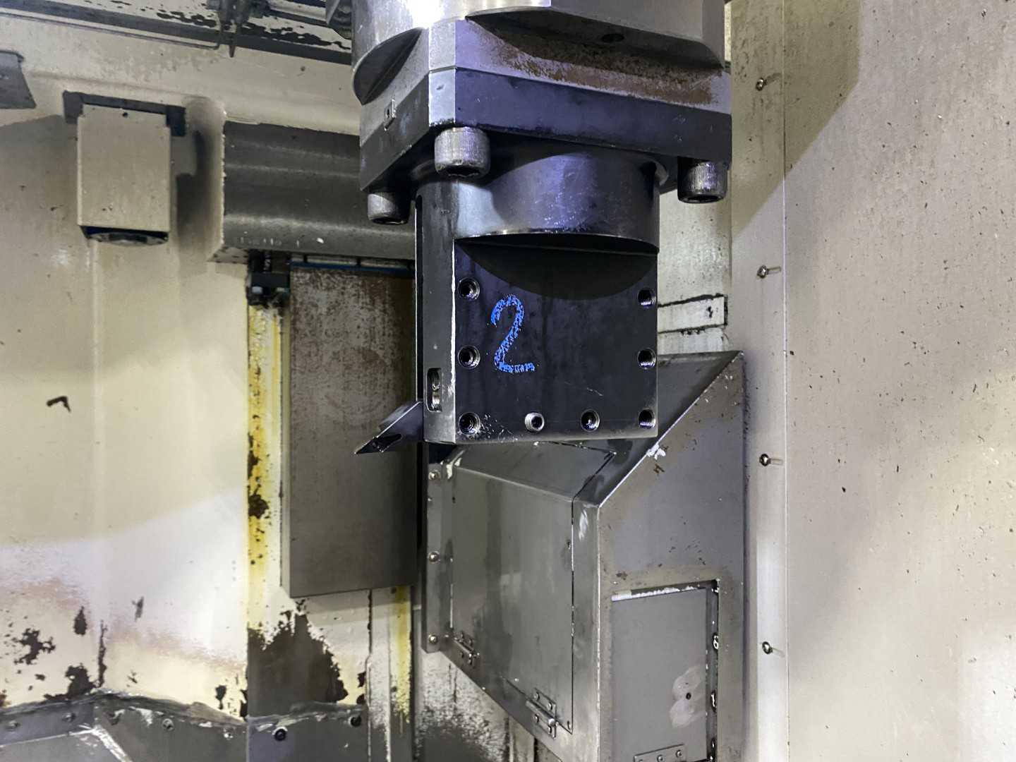 Honor Seiki VL-160CM 2015 CNC VTL Vertical Turning Center, Fanuc 0i-TF, C-Axis, Live Tooling, 78.7" Swing, 63" Table, 16-ATC, 19,759 Hours