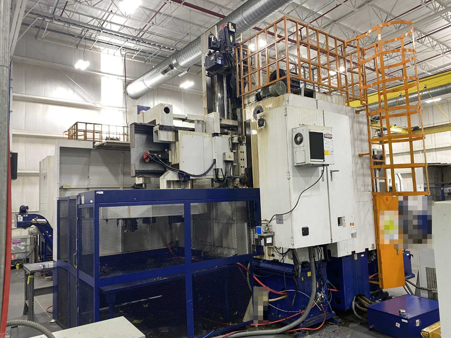 Honor Seiki VL-160CM 2015 CNC VTL Vertical Turning Center, Fanuc 0i-TF, C-Axis, Live Tooling, 78.7" Swing, 63" Table, 16-ATC, 19,759 Hours