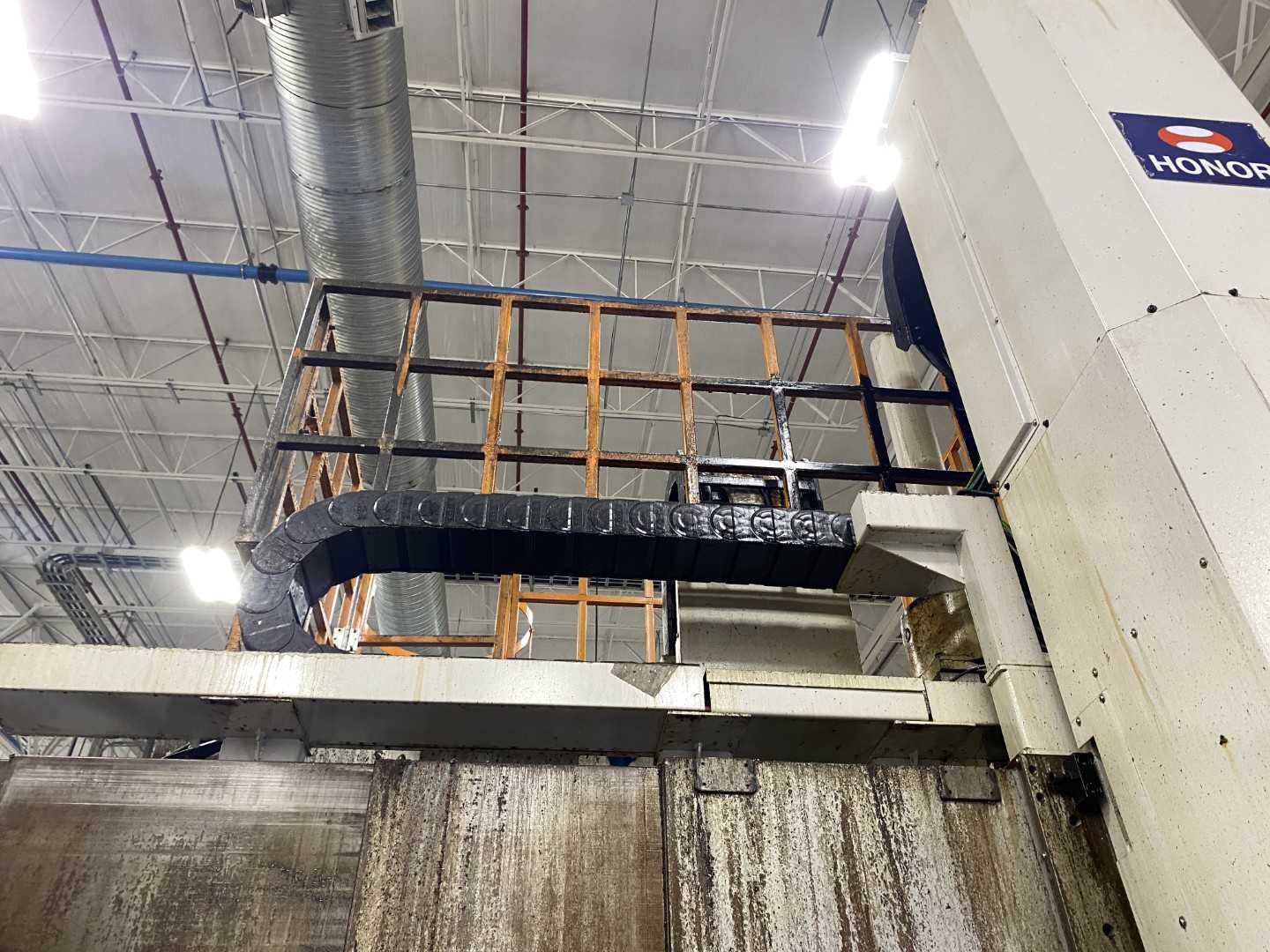 Honor Seiki VL-160CM 2015 CNC VTL Vertical Turning Center, Fanuc 0i-TF, C-Axis, Live Tooling, 78.7" Swing, 63" Table, 16-ATC, 19,759 Hours