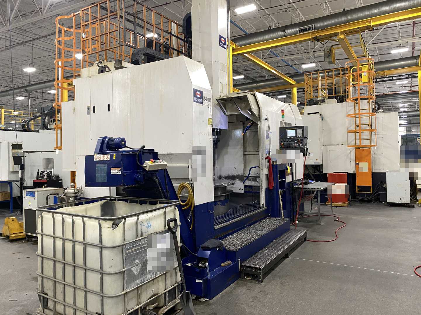 Honor Seiki VL-160CM 2015 CNC VTL Vertical Turning Center, Fanuc 0i-TF, C-Axis, Live Tooling, 78.7" Swing, 63" Table, 16-ATC, 19,759 Hours