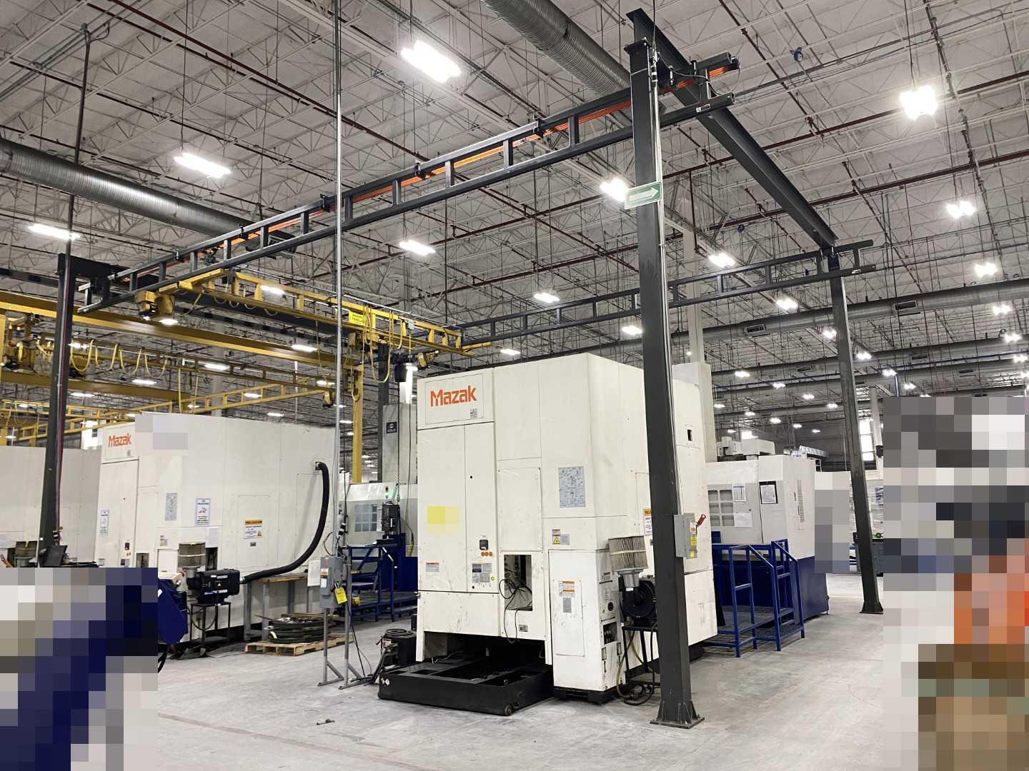 Spanco Freestanding Workstation Bridge 2000 Lbs. Max Capacity 26' x 41' x 18' TS w/ Street LX 1Ton Hoist. 460V, 3-Phase, 3 HP