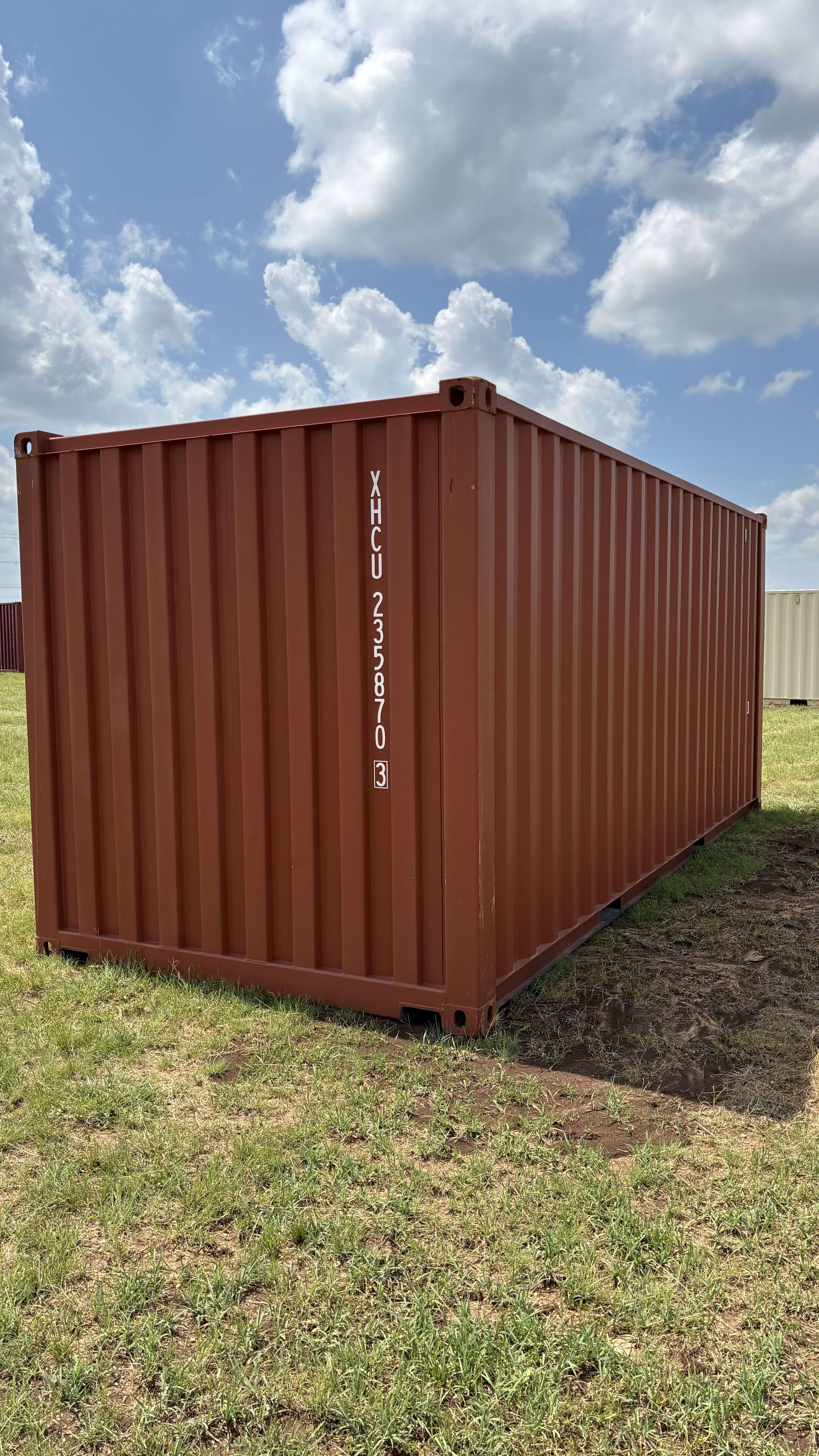 20ft Dry Van 2 Door Standard Handle - Lease Container - Minor dings & SCUFFS